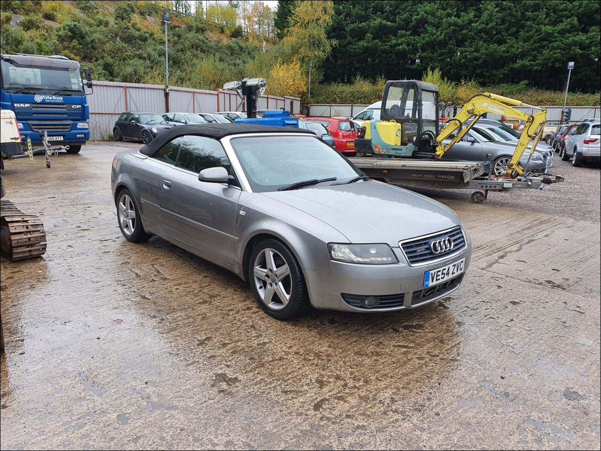 05/54 AUDI A4 T SPORT AUTO - 1781cc 2dr Convertible (Gold, 86k) - Image 4 of 8