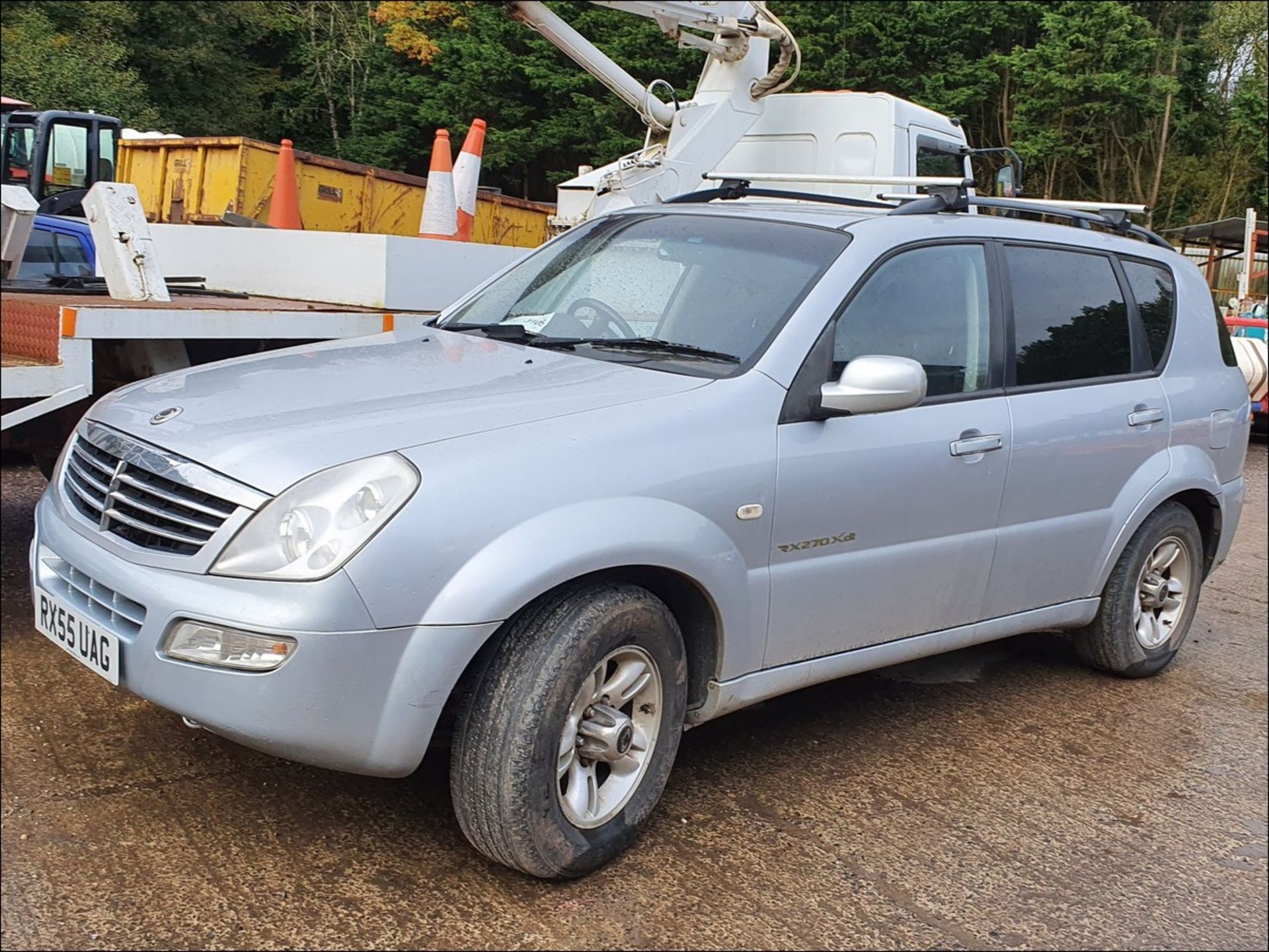 05/55 SSANGYONG REXTON RX270 C - 2696cc 2dr Van (Silver, 110k)