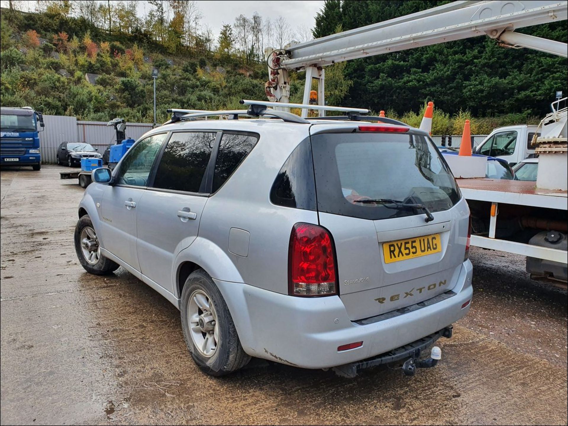 05/55 SSANGYONG REXTON RX270 C - 2696cc 2dr Van (Silver, 110k) - Image 9 of 9