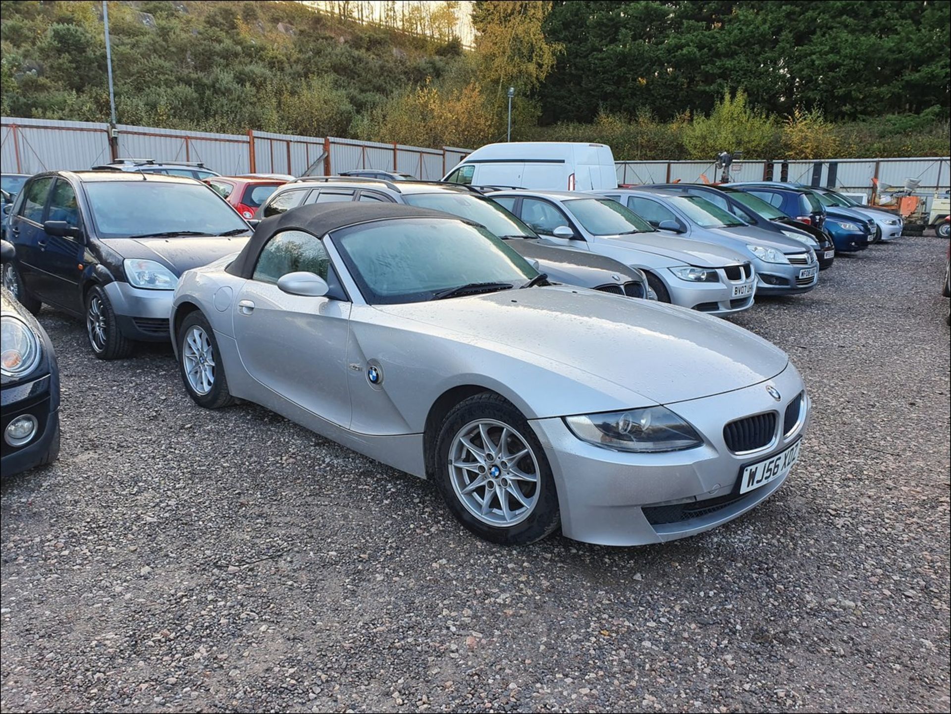 06/56 BMW Z4 SE - 1995cc 2dr Convertible (Silver, 83k) - Image 4 of 10