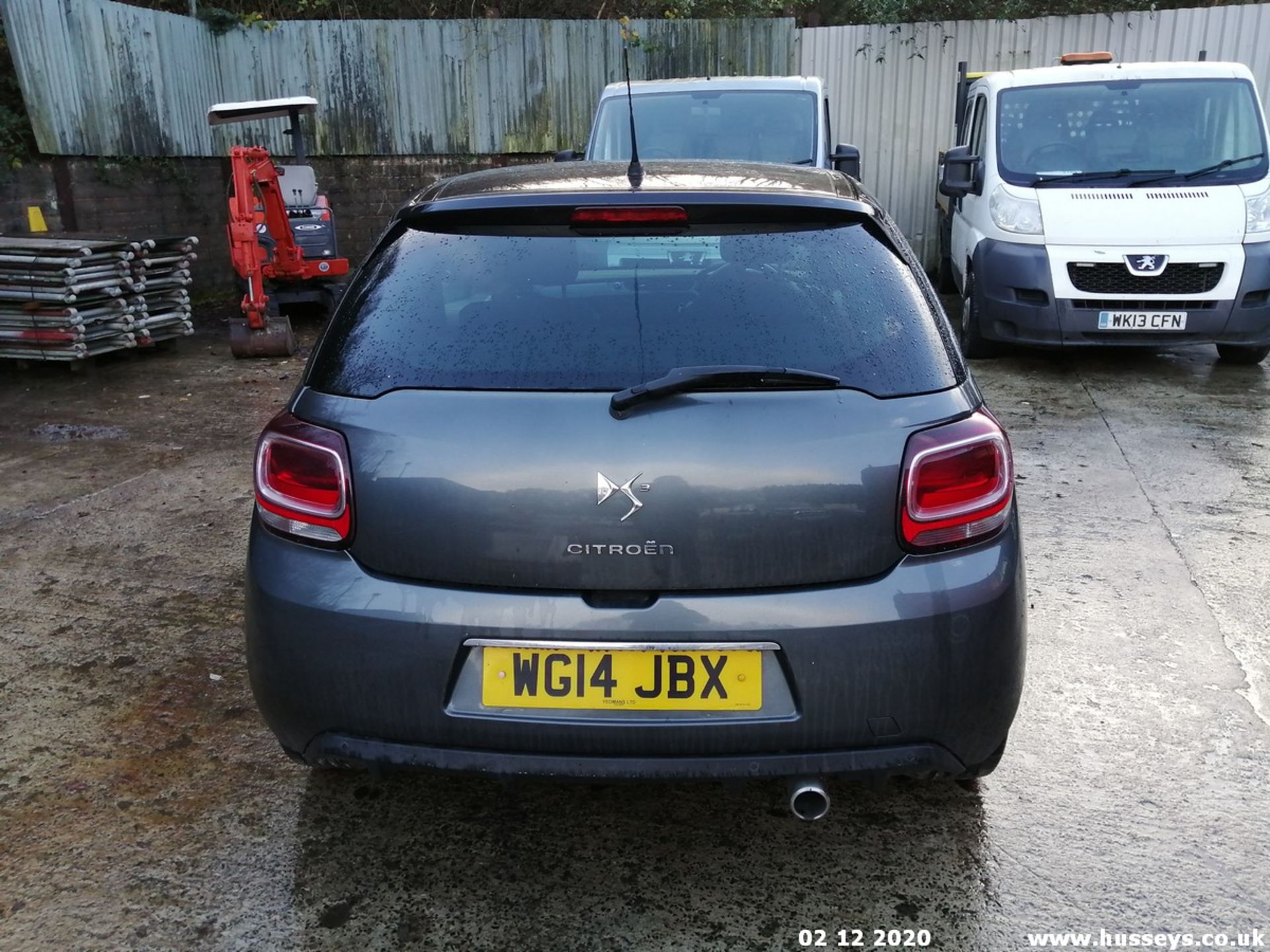 14/14 CITROEN DS3 DSTYLE + E-HDI - 1560cc 3dr Hatchback (Grey, 150k) - Image 3 of 10