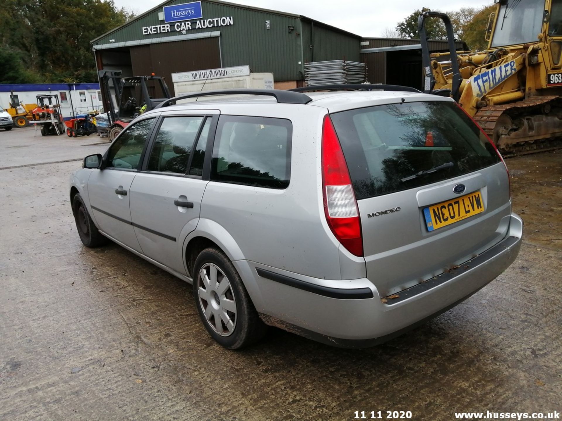 07/07 FORD MONDEO LX - 1798cc 5dr Estate (Silver, 105k) - Image 7 of 12