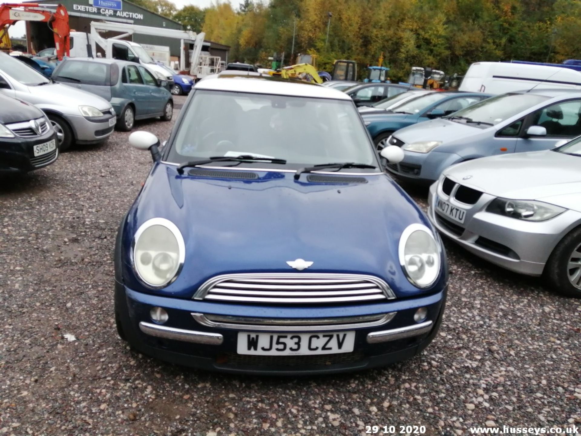 03/53 MINI MINI COOPER - 1598cc 3dr Hatchback (Blue, 98k) - Image 2 of 9