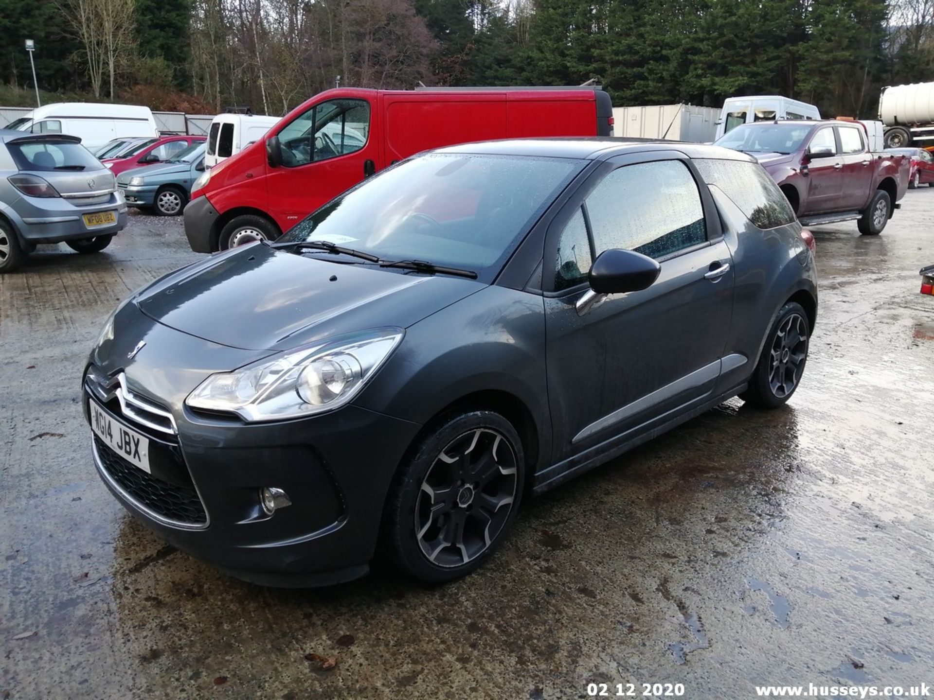 14/14 CITROEN DS3 DSTYLE + E-HDI - 1560cc 3dr Hatchback (Grey, 150k) - Image 4 of 10