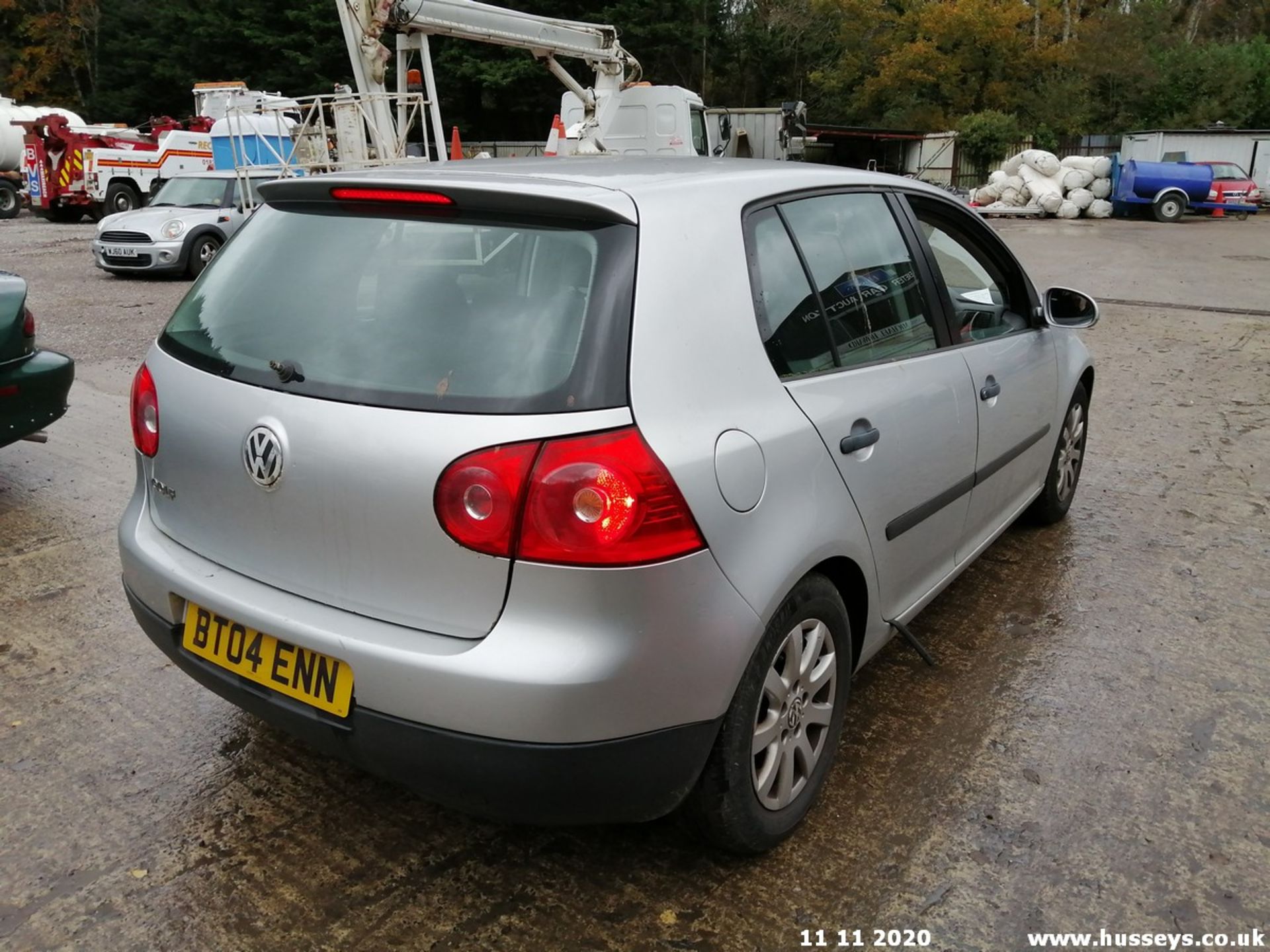 04/04 VOLKSWAGEN GOLF S - 1390cc 5dr Hatchback (Silver, 136k) - Image 7 of 14