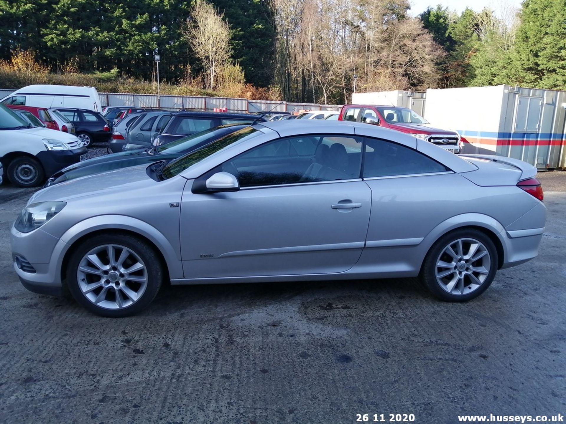 07/07 VAUXHALL ASTRA TWIN TOP DESIGN - 1796cc 3dr Convertible (Silver, 75k) - Image 3 of 10