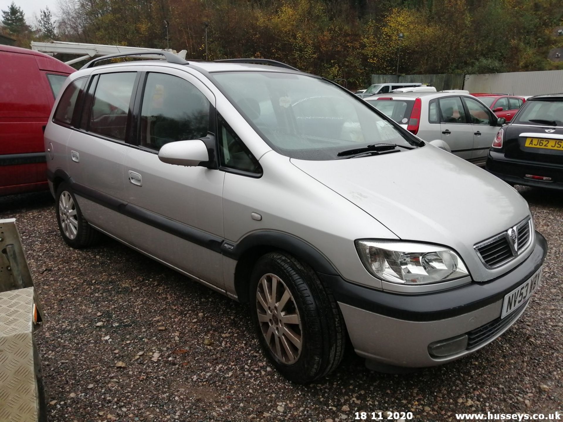 04/53 VAUXHALL ZAFIRA ELEGANCE 16V AUTO - 1796cc 5dr MPV (Silver, 94k) - Image 7 of 12