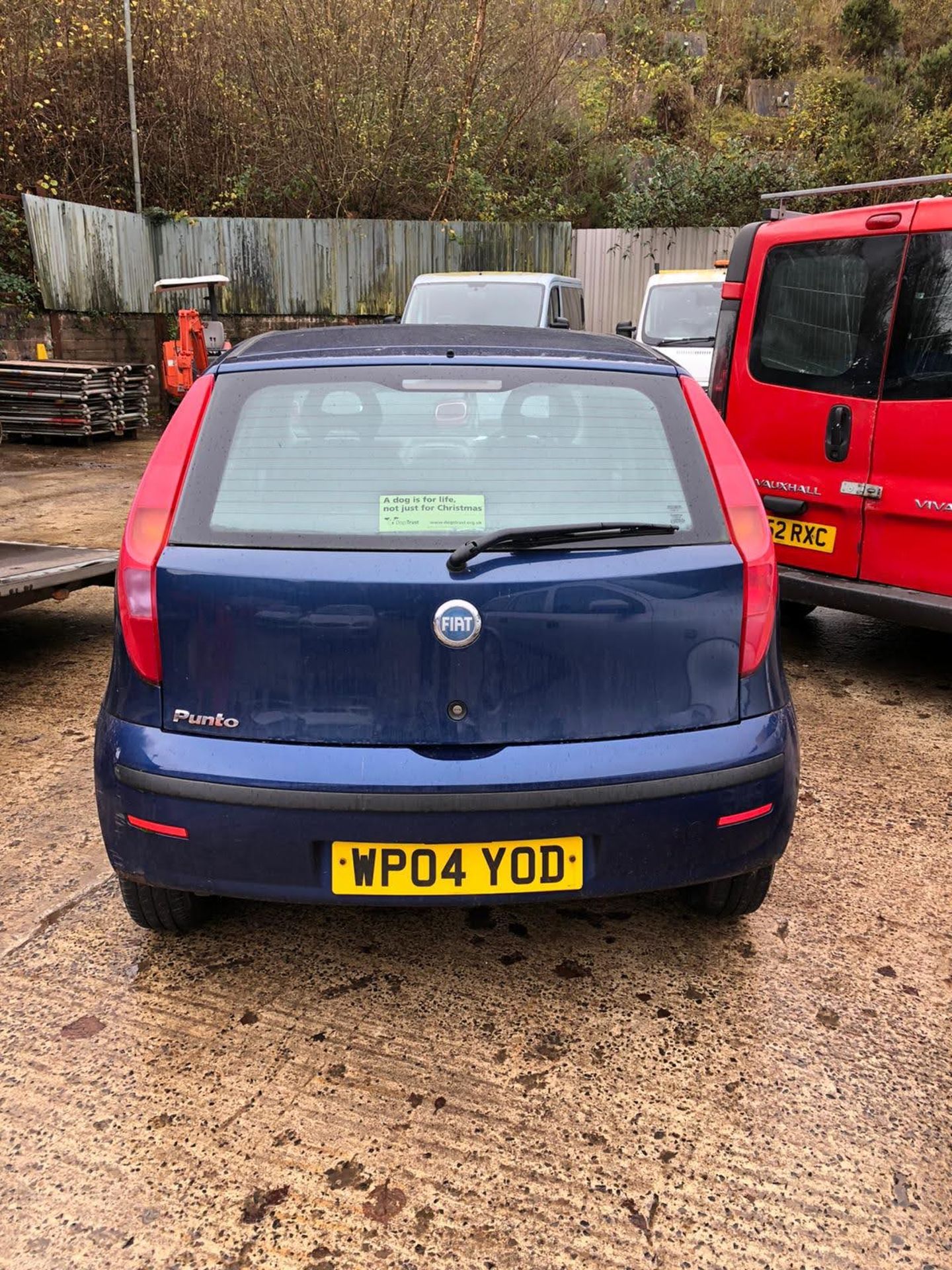 04/04 FIAT PUNTO ACTIVE 8V - 1242cc 5dr Hatchback (Blue, 165k) - Image 4 of 6