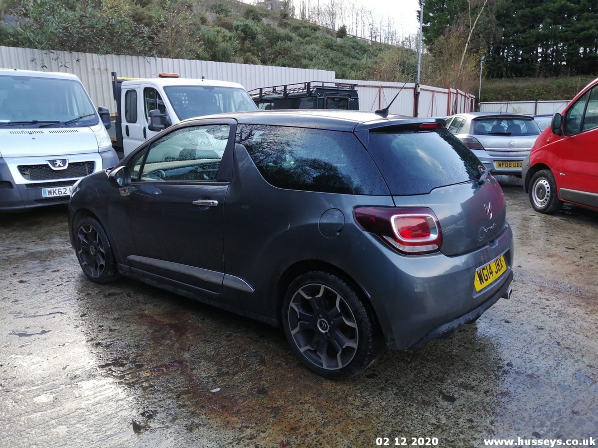 14/14 CITROEN DS3 DSTYLE + E-HDI - 1560cc 3dr Hatchback (Grey, 150k) - Image 7 of 10