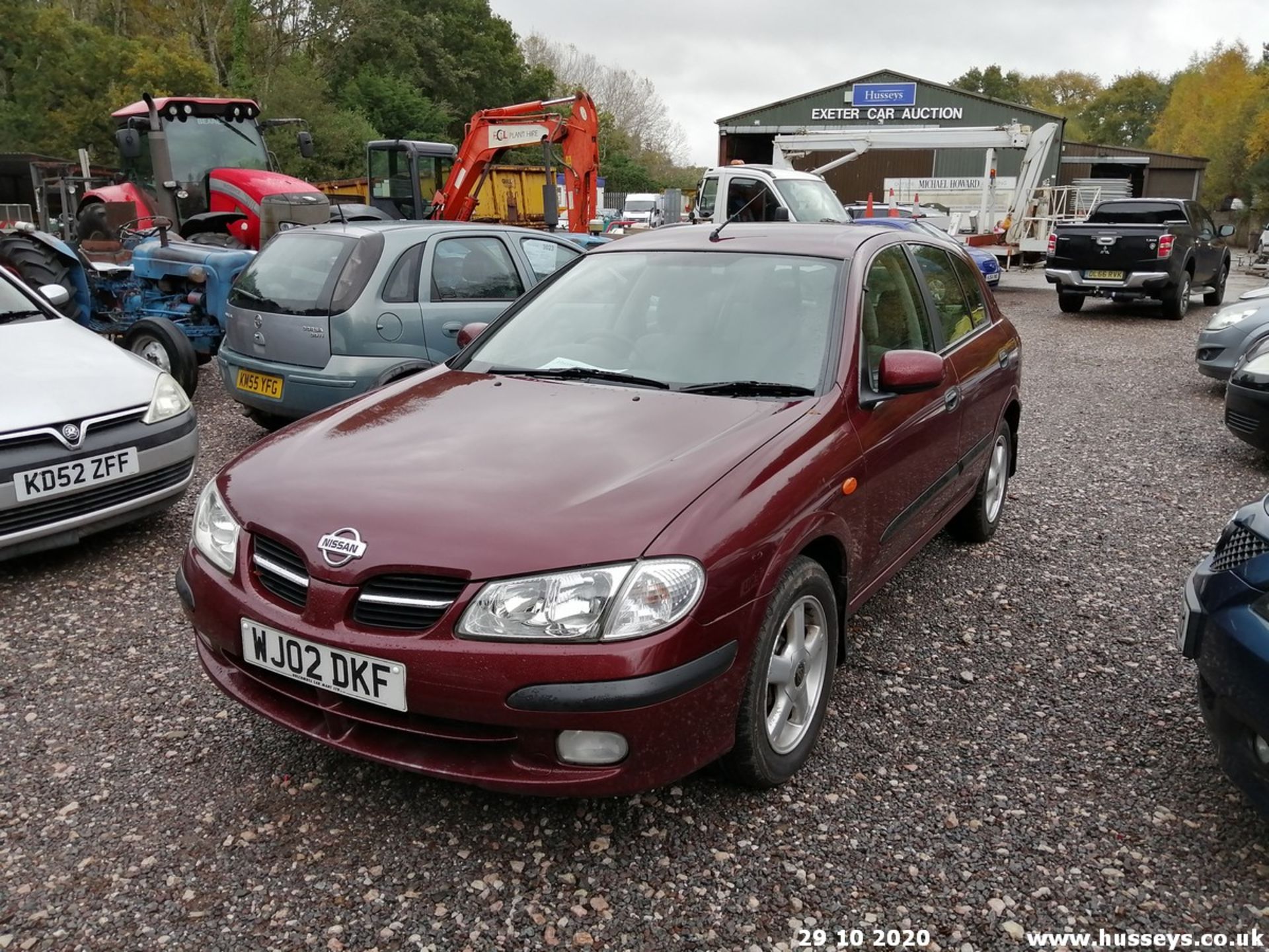 02/02 NISSAN ALMERA SE - 1497cc 5dr Hatchback (Red, 111k)