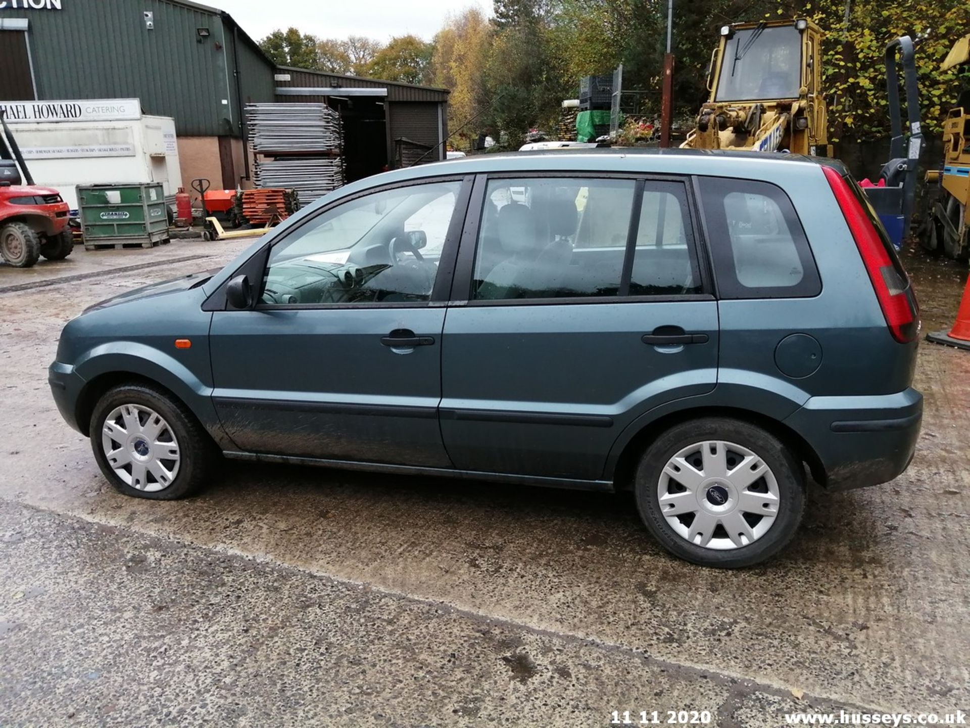 03/03 FORD FUSION 2 16V - 1596cc 5dr Hatchback (Green, 122k) - Image 7 of 11