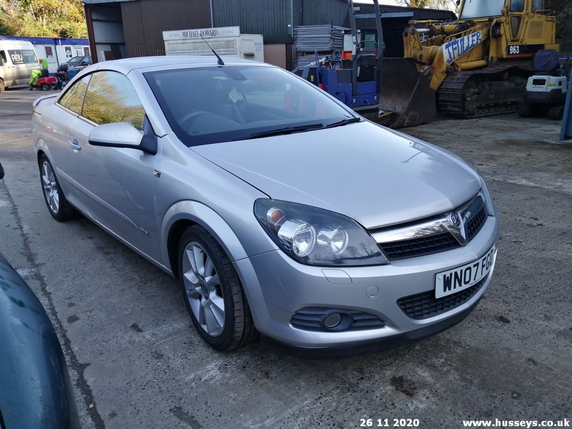 07/07 VAUXHALL ASTRA TWIN TOP DESIGN - 1796cc 3dr Convertible (Silver, 75k) - Image 5 of 10