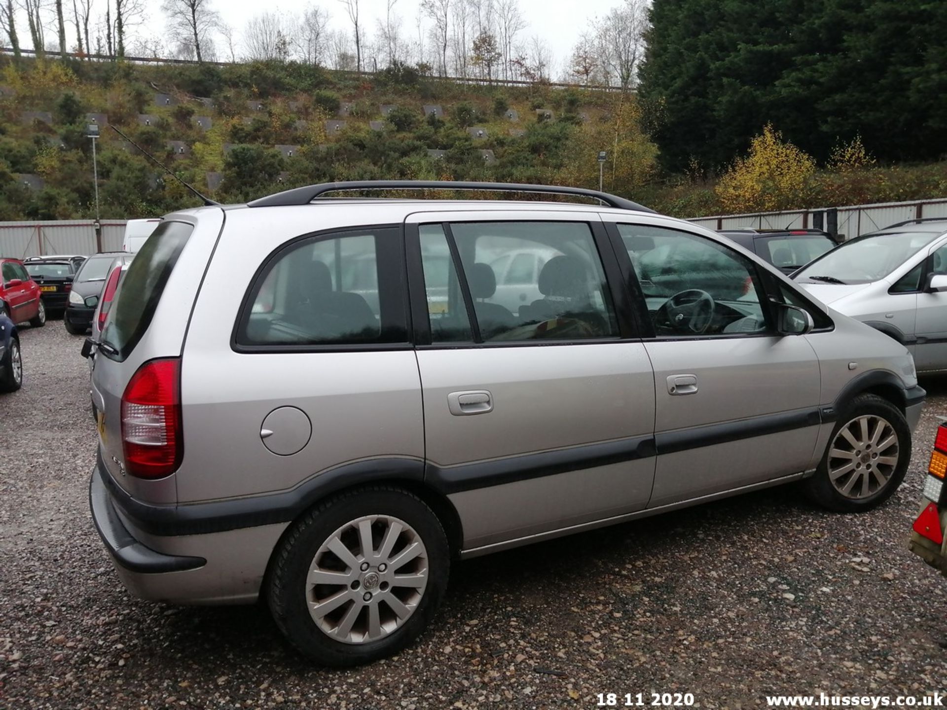 04/53 VAUXHALL ZAFIRA ELEGANCE 16V AUTO - 1796cc 5dr MPV (Silver, 94k) - Image 6 of 12