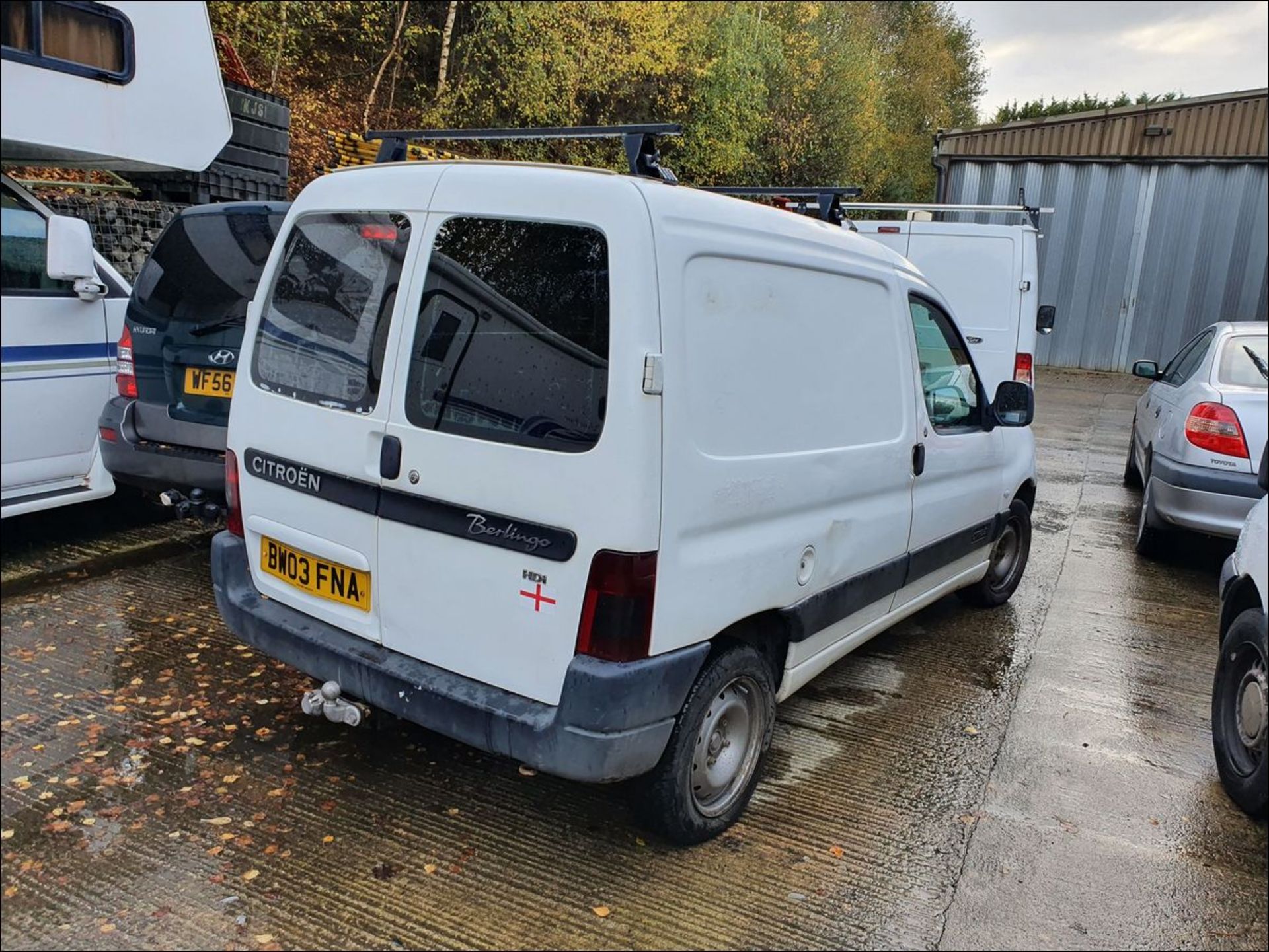 03/03 CITROEN BERLINGO 800TD HDI LX - 1997cc 4dr Van (White, 148k) - Image 3 of 9