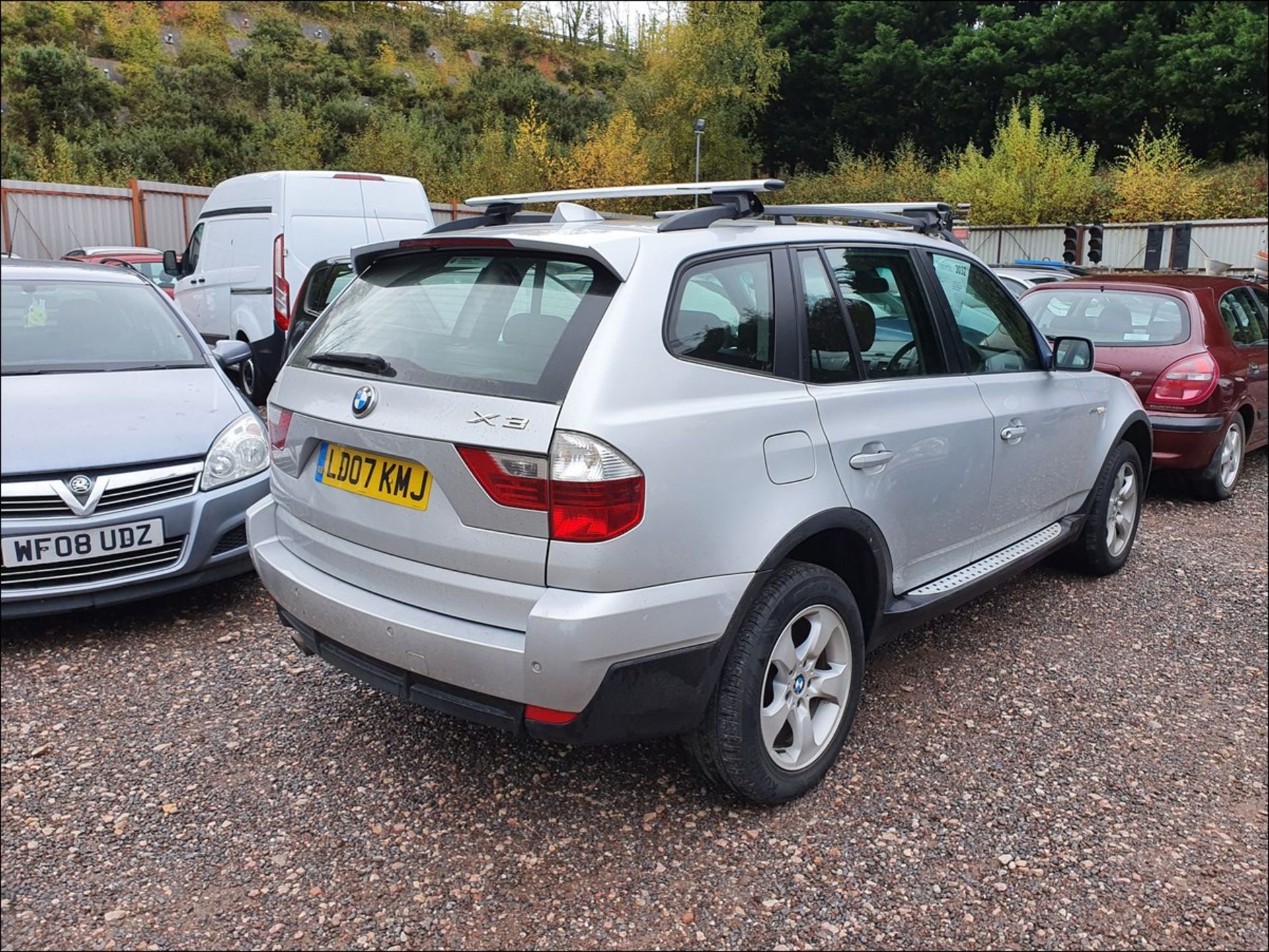 07/07 BMW X3 SE - 1995cc 5dr Estate (Silver, 67k) - Image 9 of 10