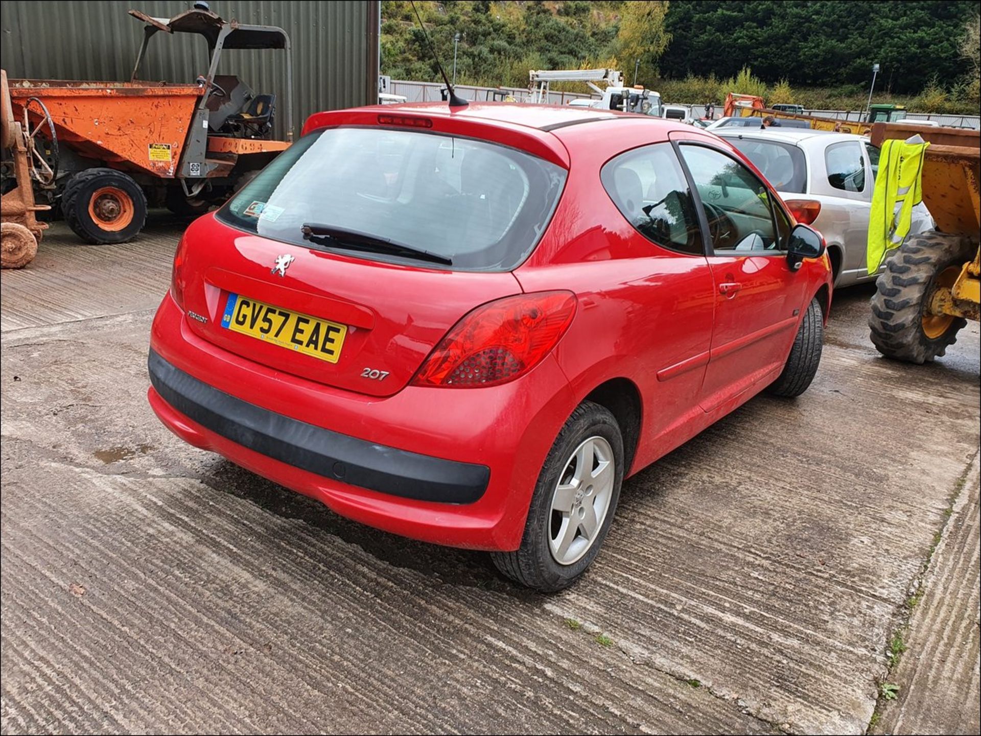 07/57 PEUGEOT 207 M:PLAY - 1360cc 3dr Hatchback (Red, 88k) - Image 11 of 11