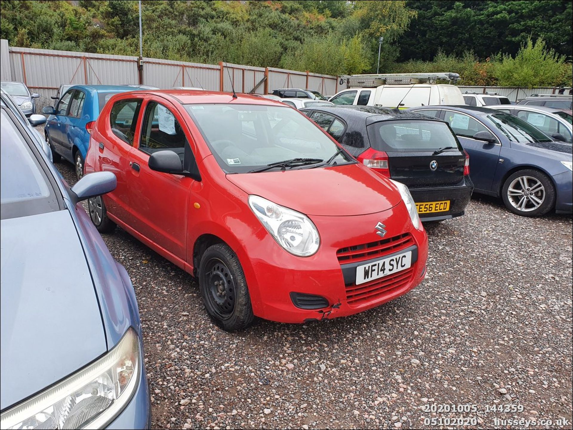 14/14 SUZUKI ALTO SZ - 996cc 5dr Hatchback (Red, 92k) - Image 2 of 8