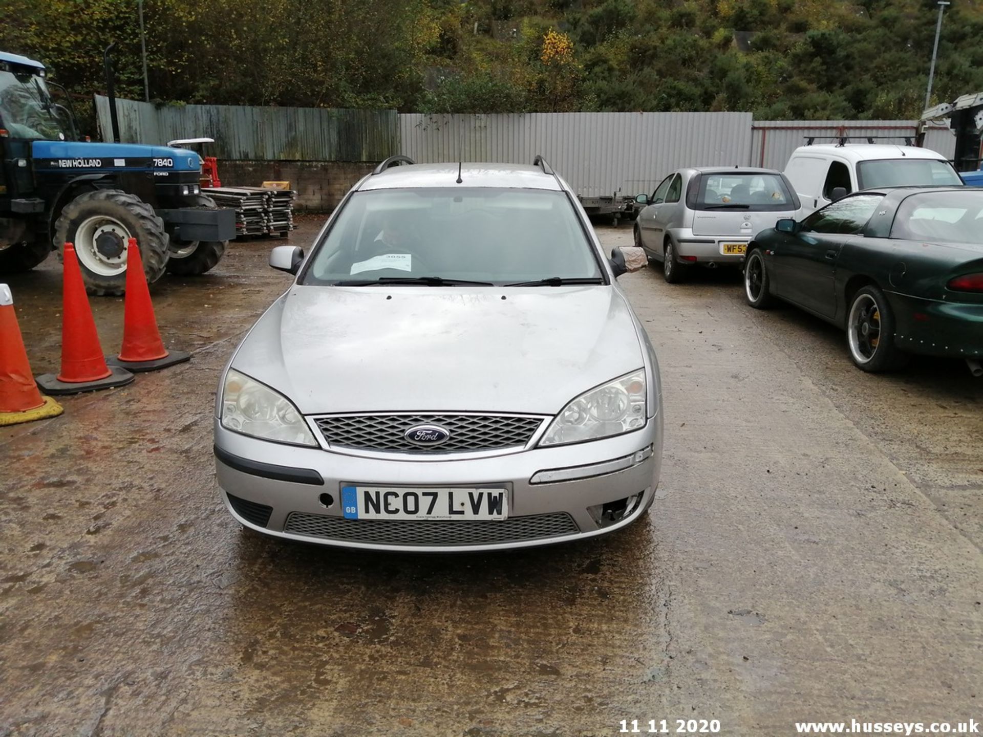 07/07 FORD MONDEO LX - 1798cc 5dr Estate (Silver, 105k) - Image 2 of 12