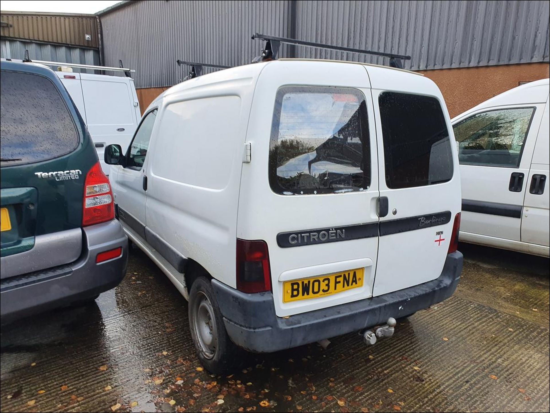 03/03 CITROEN BERLINGO 800TD HDI LX - 1997cc 4dr Van (White, 148k) - Image 4 of 9