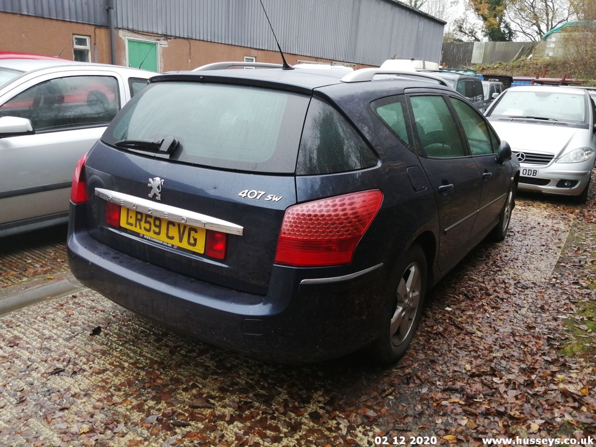 09/59 PEUGEOT 407 SPORT SW HDI - 1997cc 5dr Estate (Blue, 174k) - Image 6 of 11