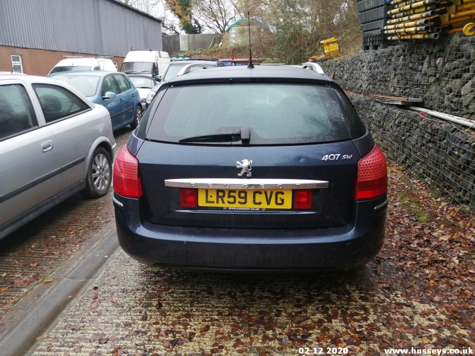 09/59 PEUGEOT 407 SPORT SW HDI - 1997cc 5dr Estate (Blue, 174k) - Image 7 of 11