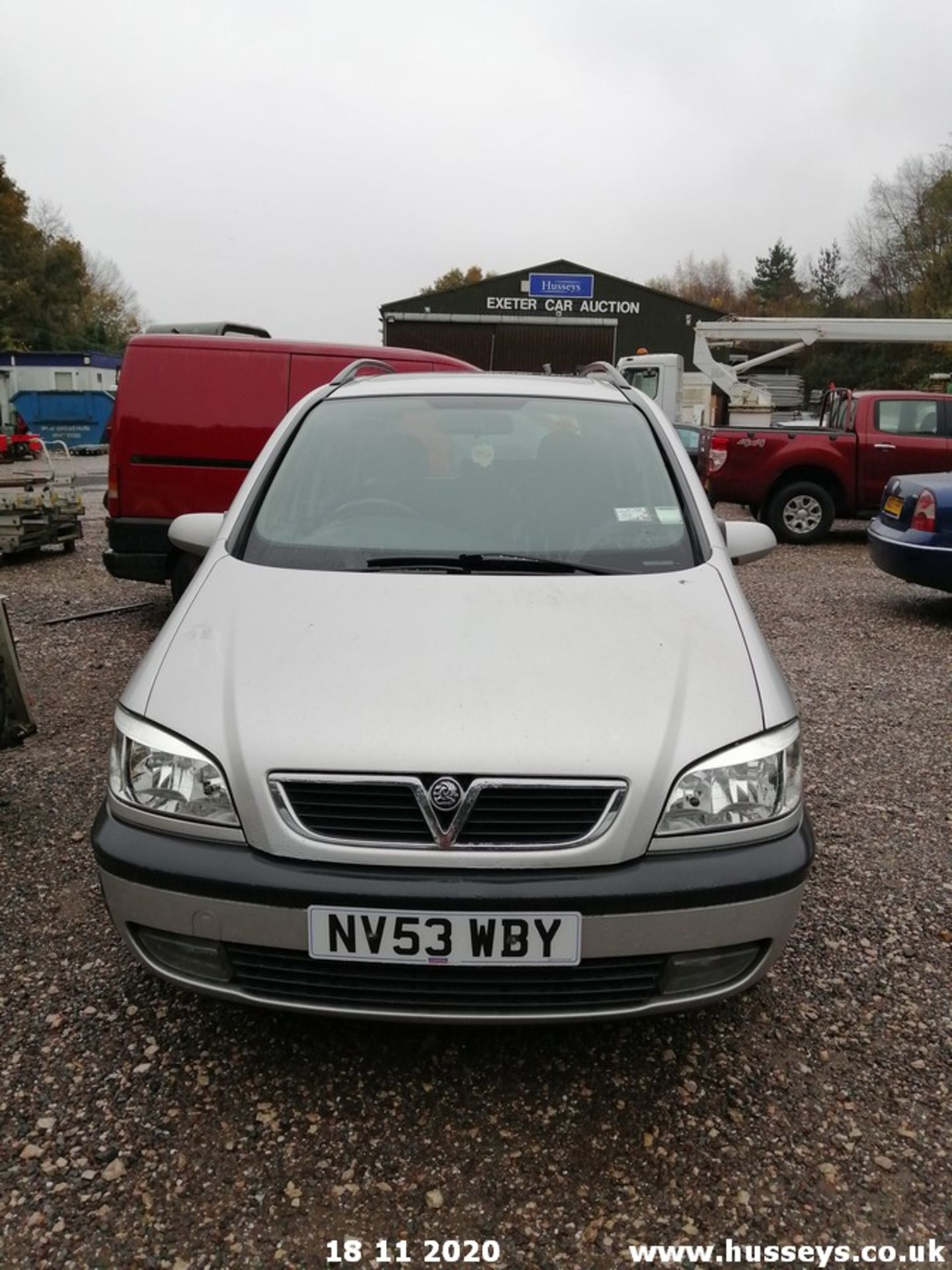 04/53 VAUXHALL ZAFIRA ELEGANCE 16V AUTO - 1796cc 5dr MPV (Silver, 94k) - Image 2 of 12