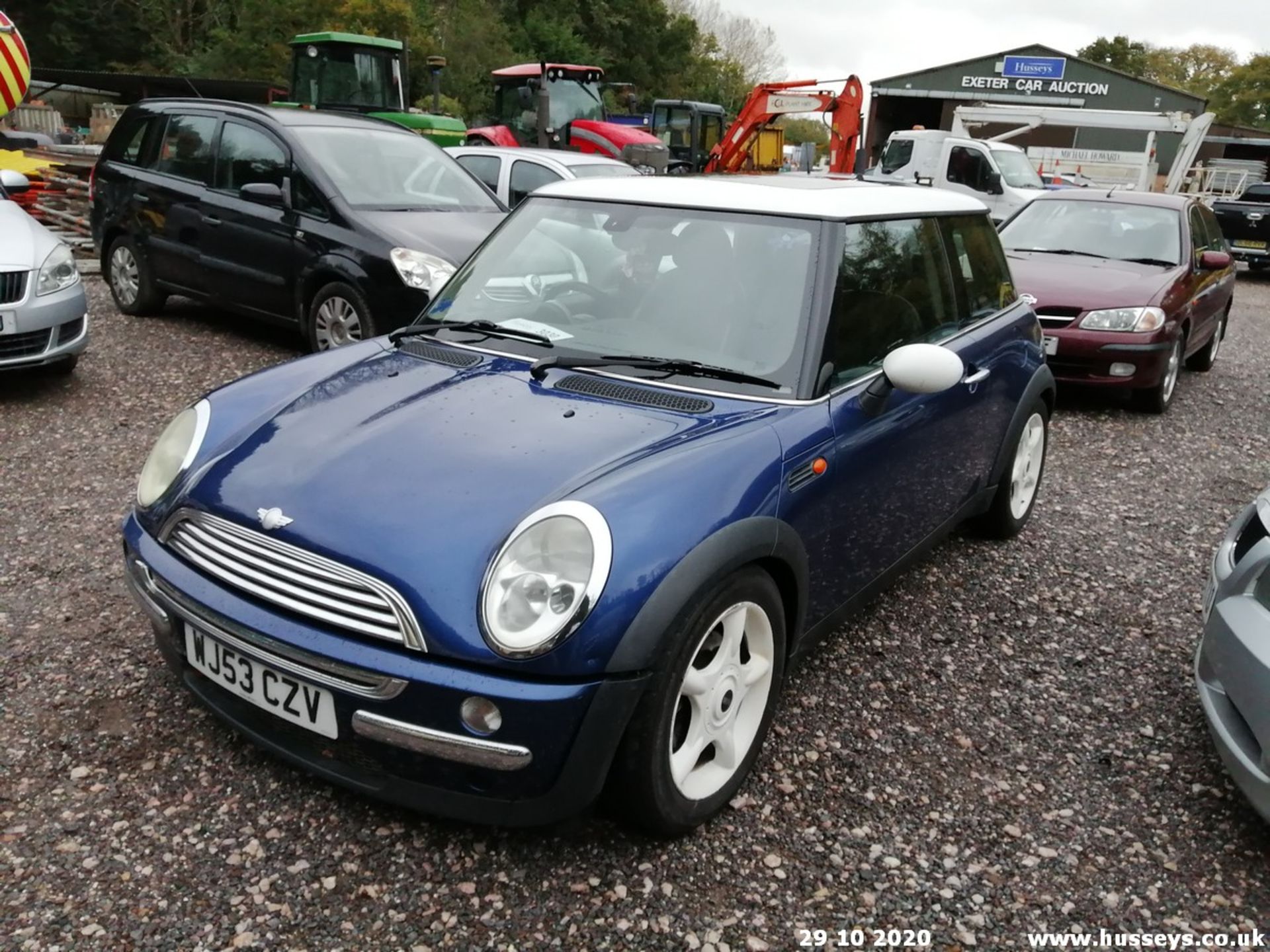 03/53 MINI MINI COOPER - 1598cc 3dr Hatchback (Blue, 98k)