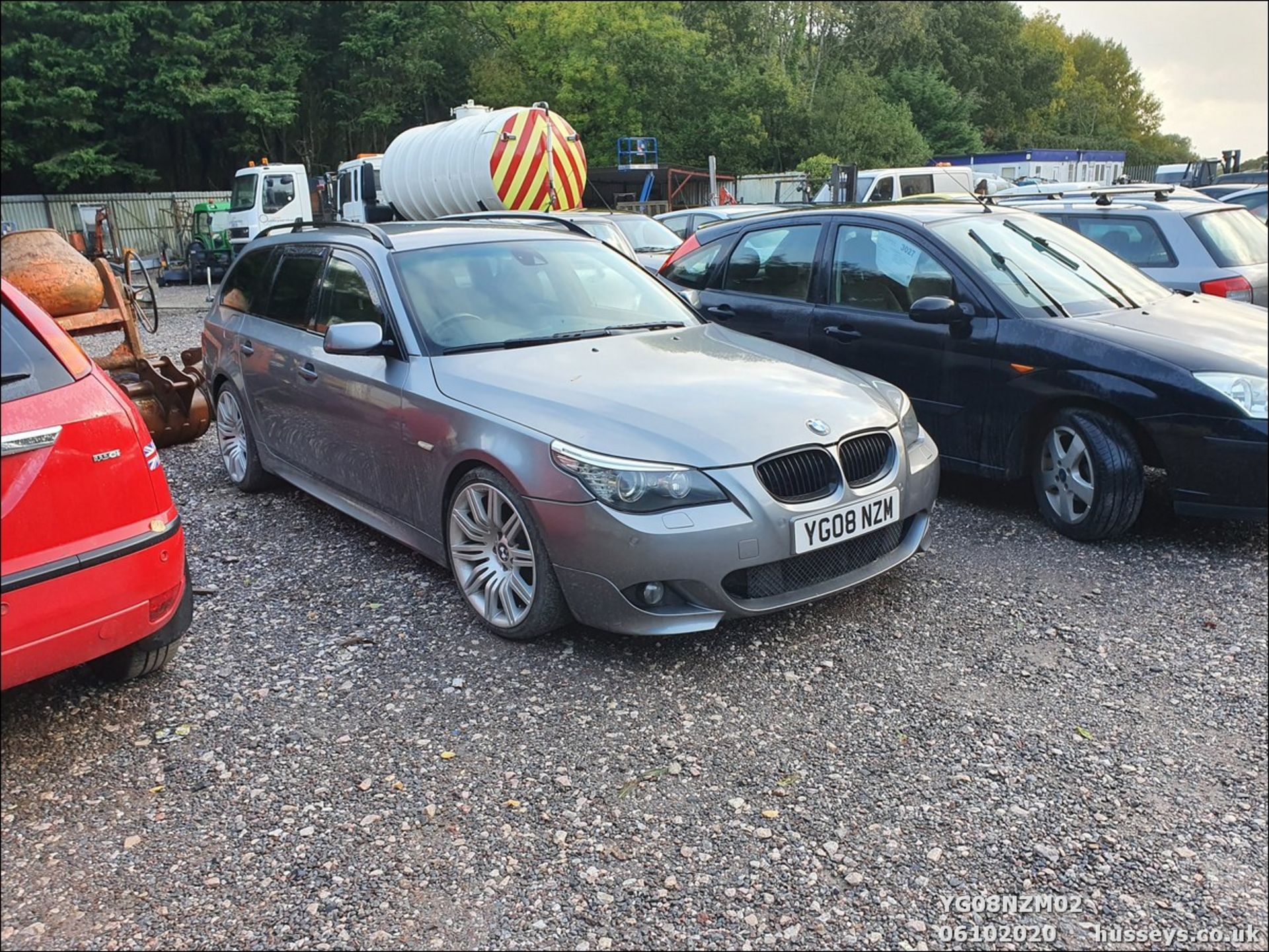 08/08 BMW 535D M SPORT TOURING A - 2993cc 5dr Estate (Grey, 207k) - Image 3 of 12