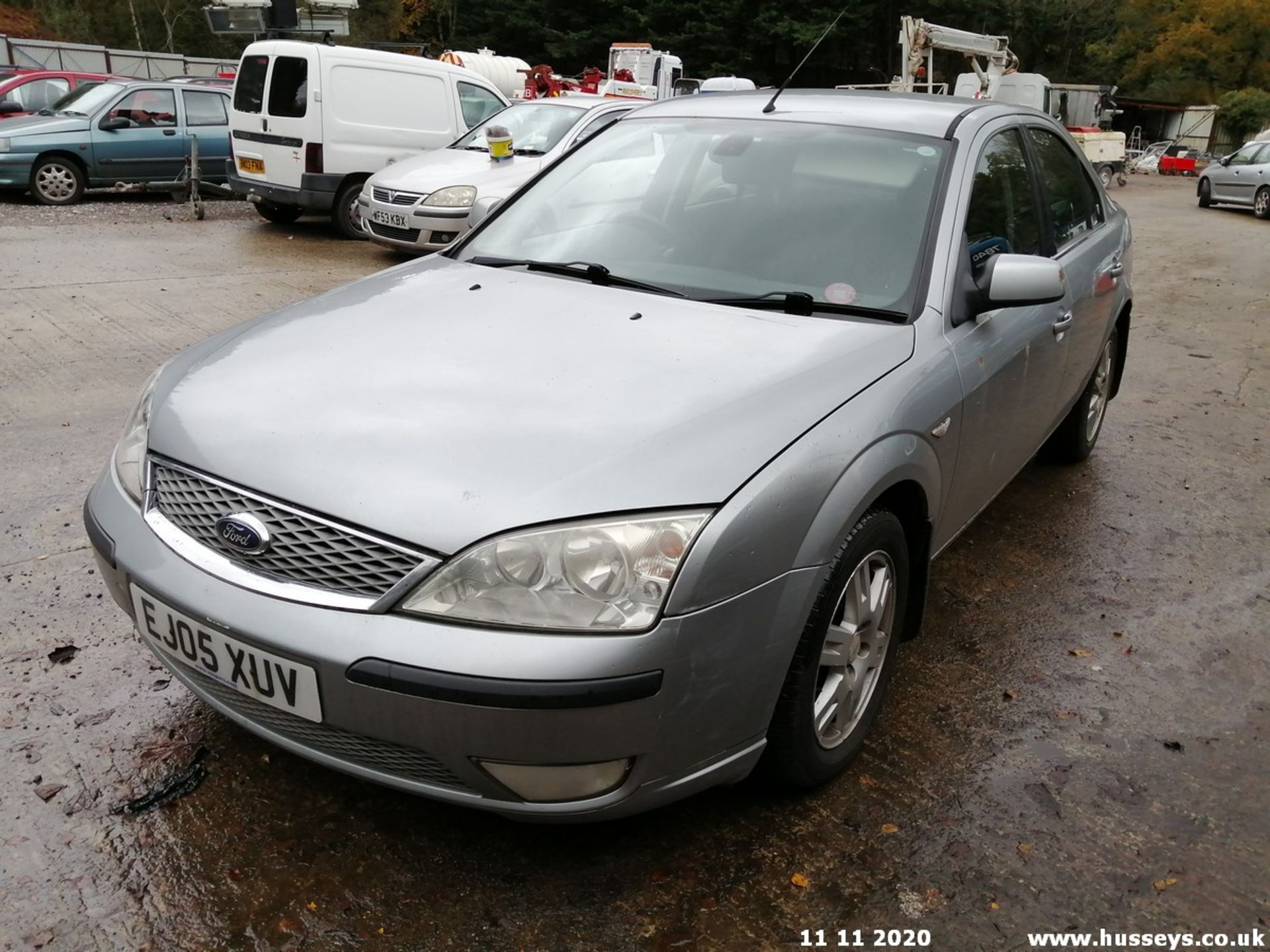 05/05 FORD MONDEO GHIA TDCI - 1998cc 5dr Hatchback (Silver, 121k) - Image 7 of 12