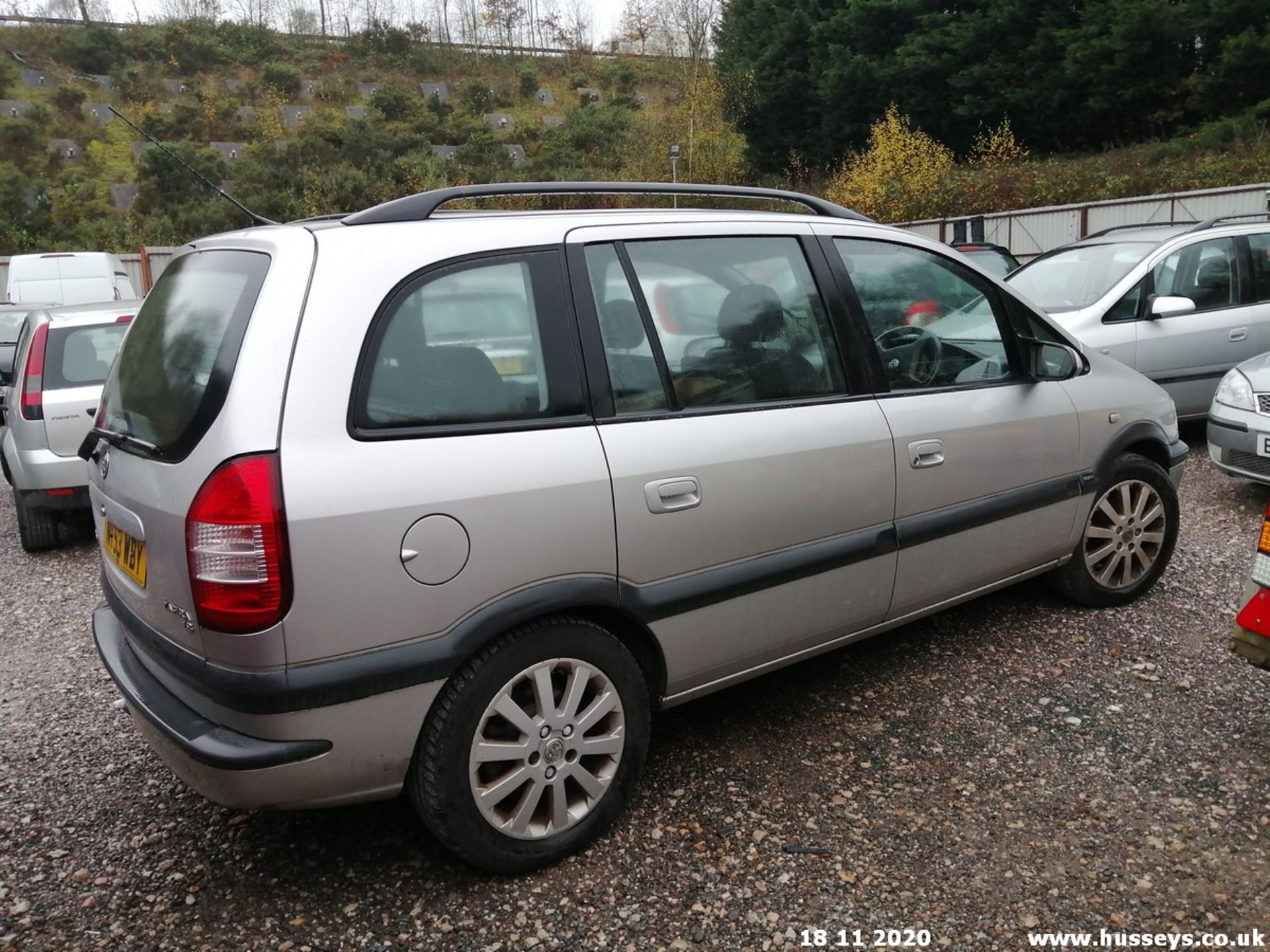 04/53 VAUXHALL ZAFIRA ELEGANCE 16V AUTO - 1796cc 5dr MPV (Silver, 94k) - Image 5 of 12