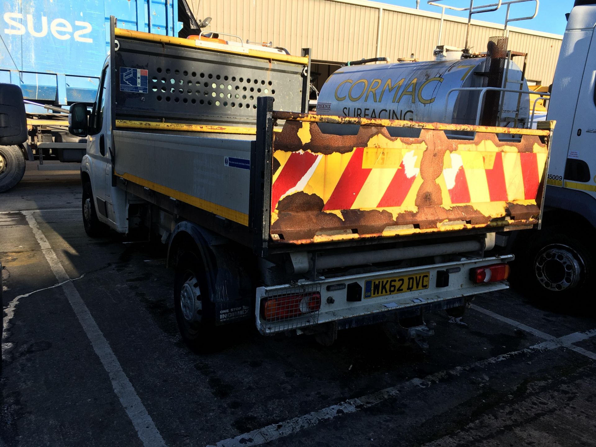 13/62 PEUGEOT BOXER 335 L2 HDI - 2198cc LOCATED OFFSITE 2dr Tipper (White, 87k) - Image 3 of 4