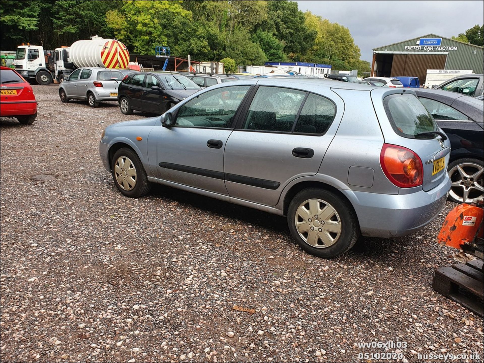 06/06 NISSAN ALMERA S - 1497cc 5dr Hatchback (Blue, 150k) - Image 3 of 7