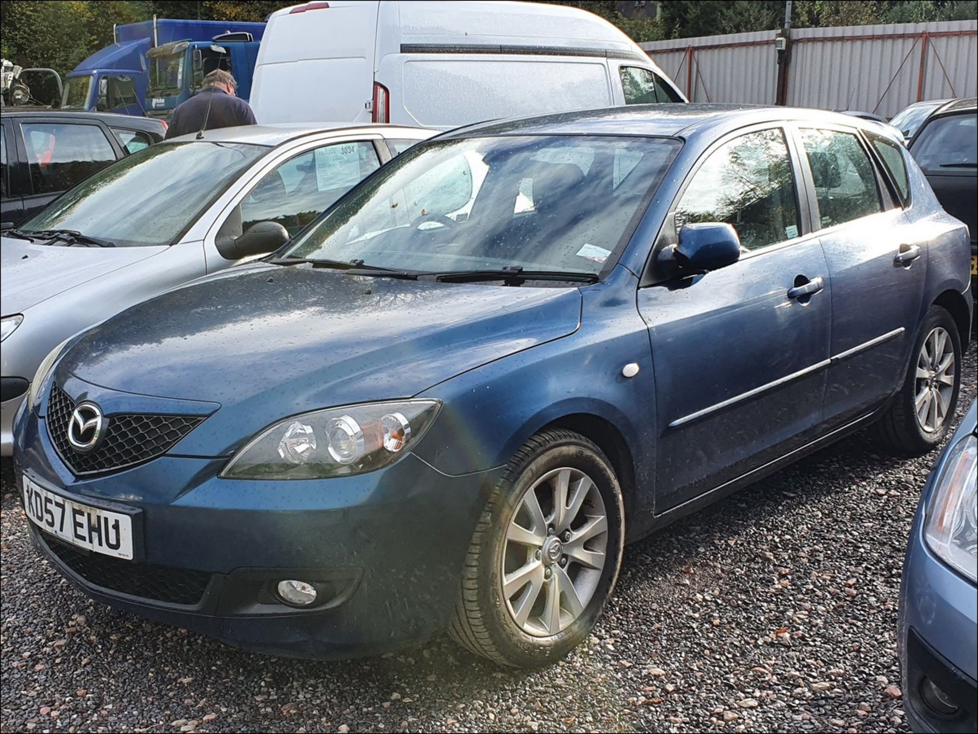 07/57 MAZDA 3 TS2 - 1598cc 5dr Hatchback (Blue, 117k)