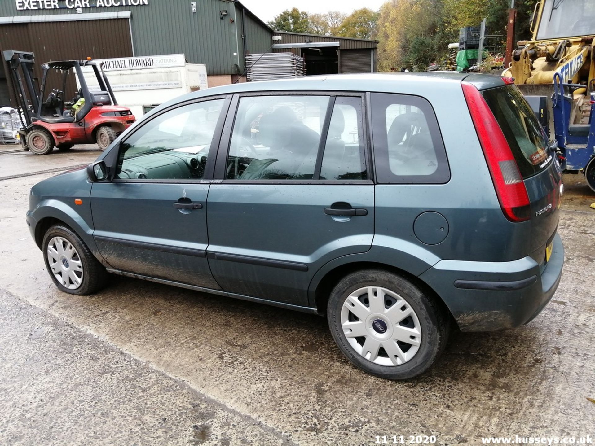 03/03 FORD FUSION 2 16V - 1596cc 5dr Hatchback (Green, 122k) - Image 6 of 11