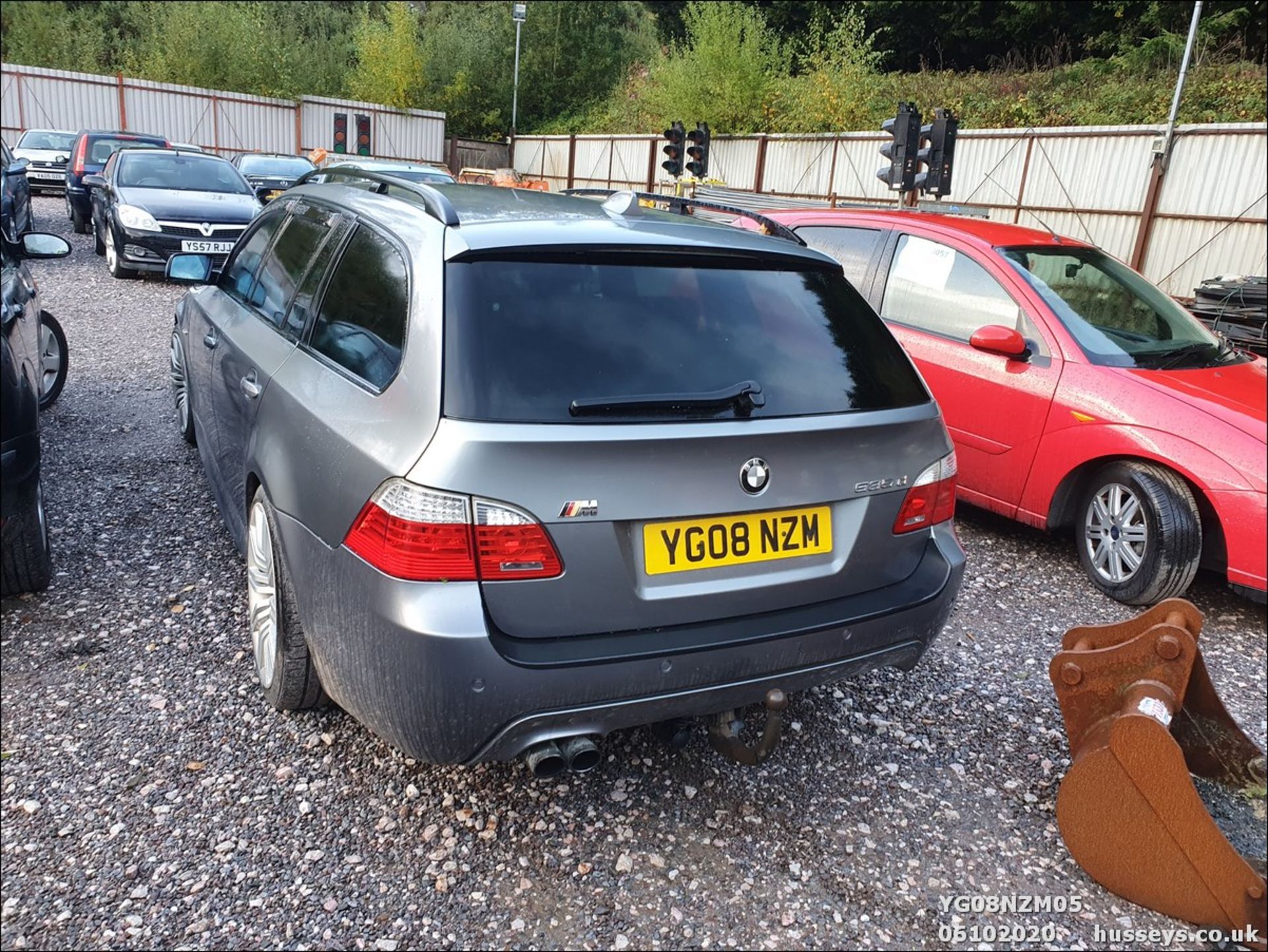 08/08 BMW 535D M SPORT TOURING A - 2993cc 5dr Estate (Grey, 207k) - Image 6 of 12