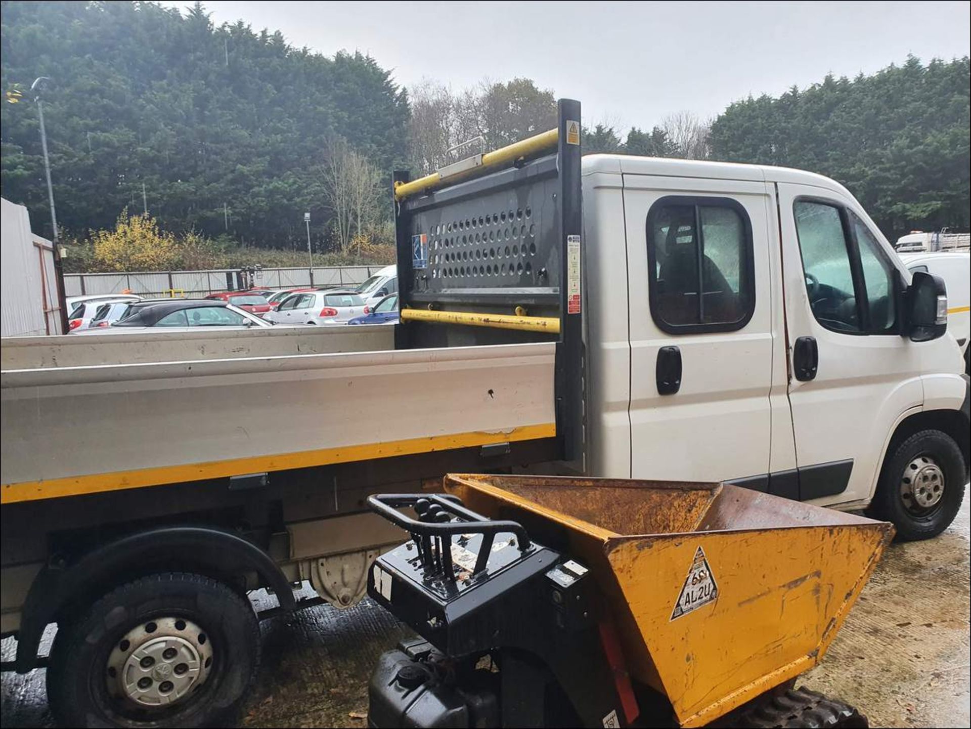 13/13 PEUGEOT BOXER 335 L3 HDI - 2198cc 4dr Tipper (White, 113k) - Image 11 of 14