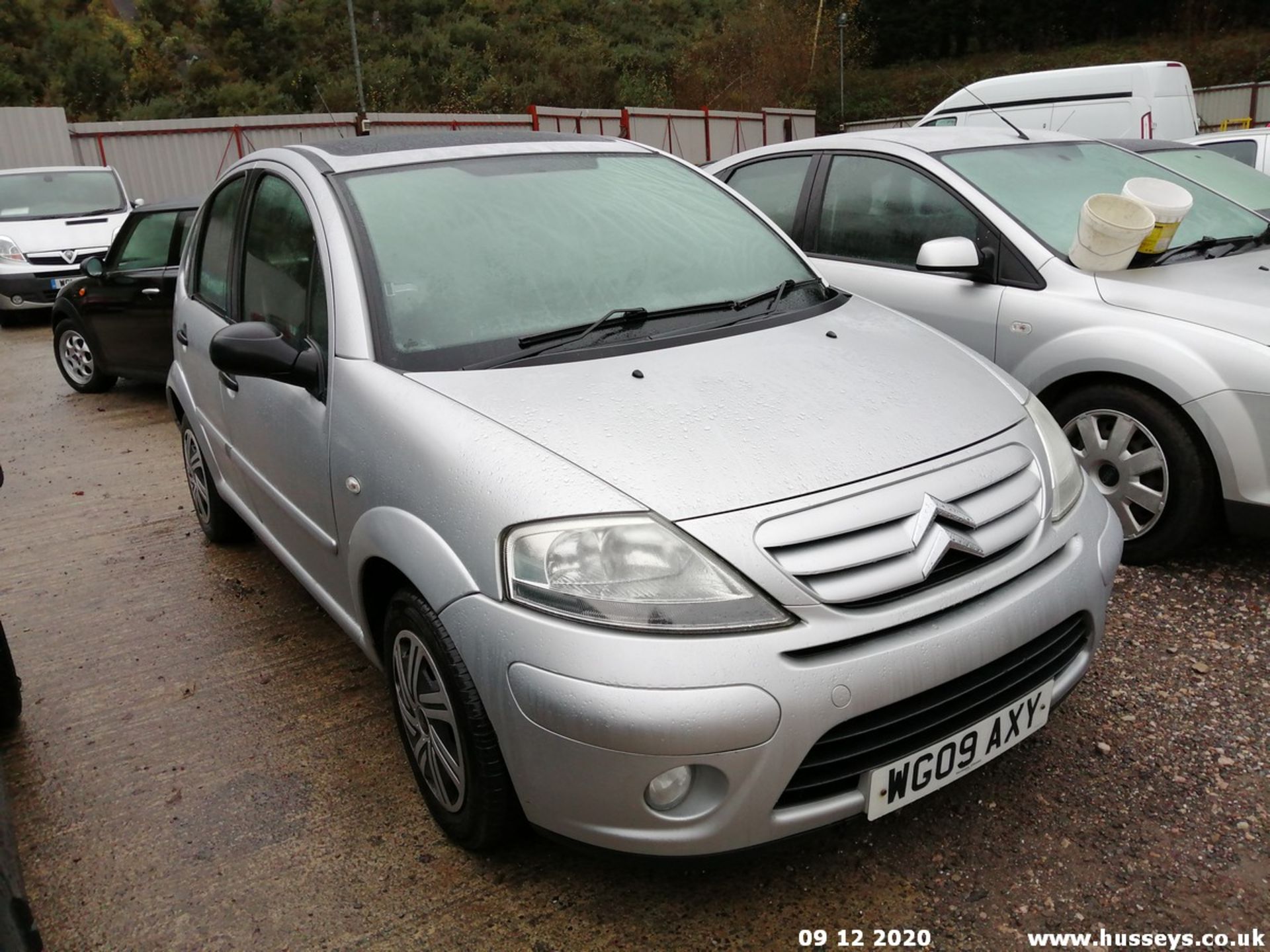 09/09 CITROEN C3 COOL - 1124cc 5dr Hatchback (Silver, 48k) - Image 6 of 10