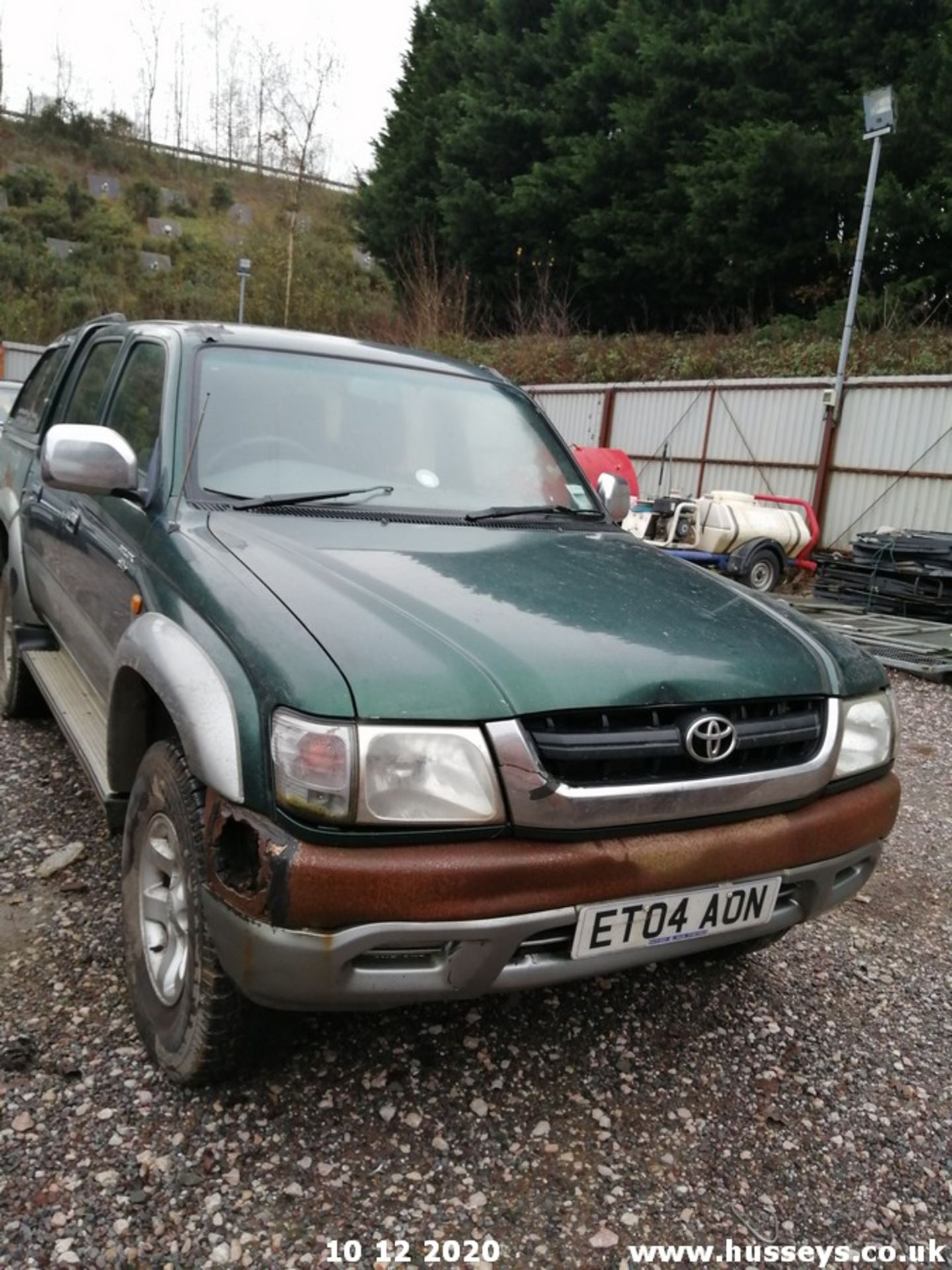 04/04 TOYOTA HILUX 280 VX MWB - 2494cc 4dr Pickup (Green, 191k) - Image 7 of 11