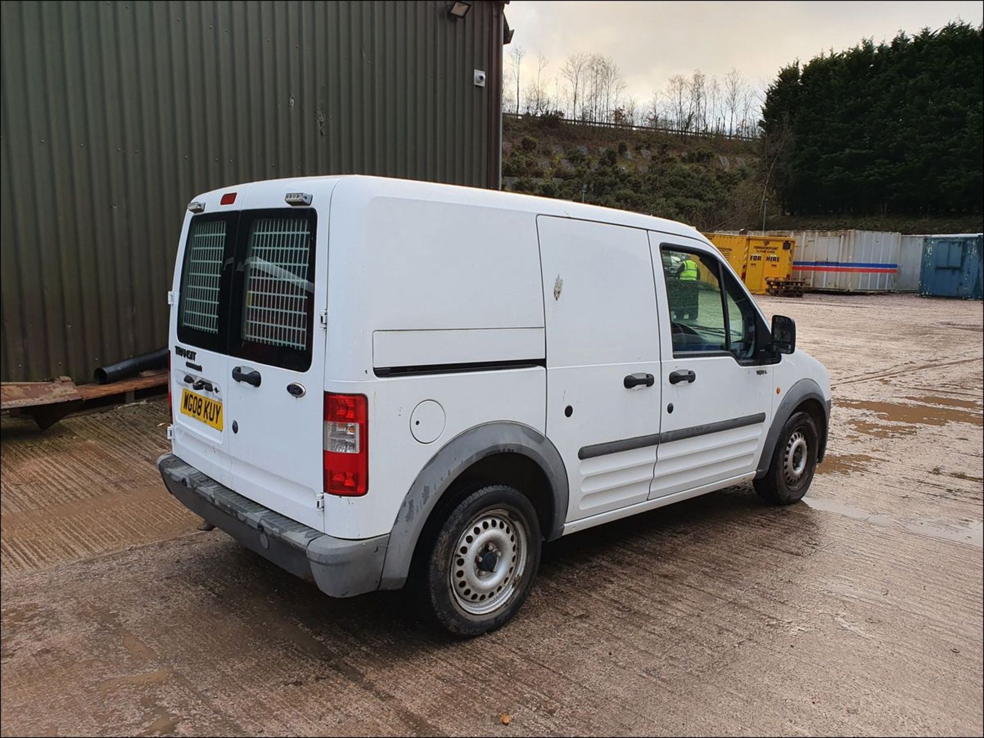 08/08 FORD TRANSIT CONN T200 L75 - 1753cc 6dr Van (White, 68k) - Image 7 of 11