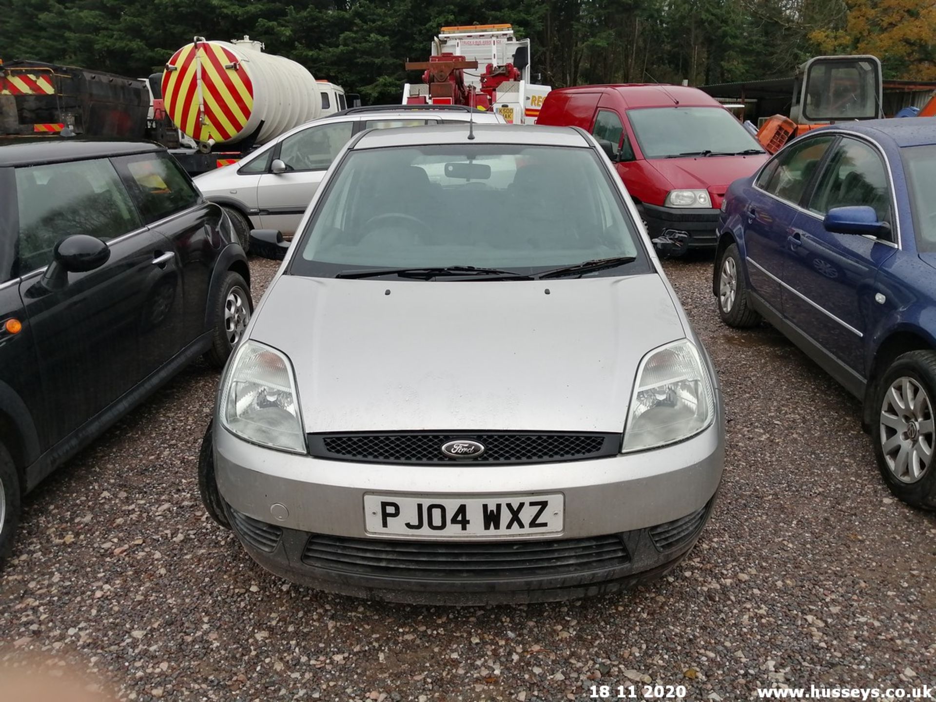 04/04 FORD FIESTA LX - 1242cc 5dr Hatchback (Silver, 115k) - Image 2 of 10