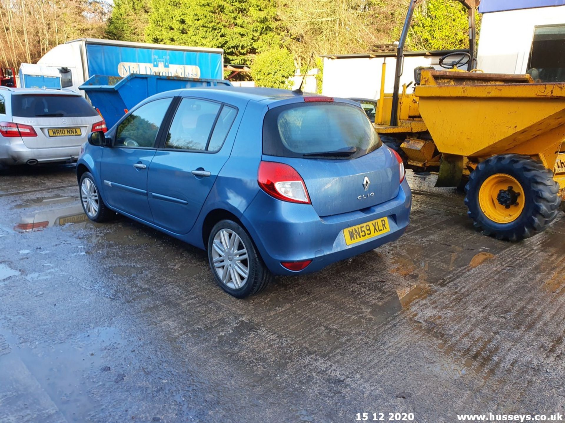 09/59 RENAULT CLIO INITIALE T-T DCI 106 - 1461cc 5dr Hatchback (Blue, 81k) - Image 2 of 13