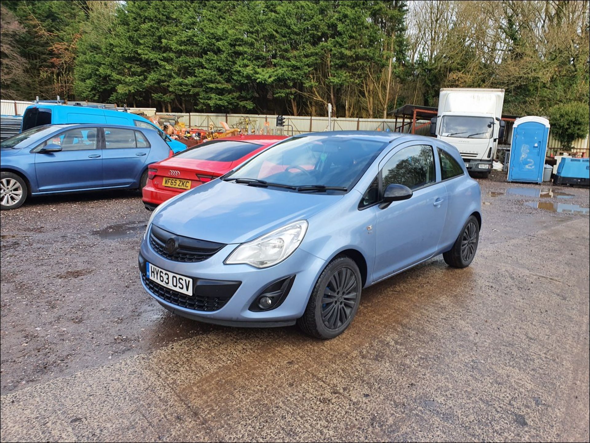 13/63 VAUXHALL CORSA ENERGY AC - 1229cc 3dr Hatchback (Blue, 93k) - Image 2 of 9