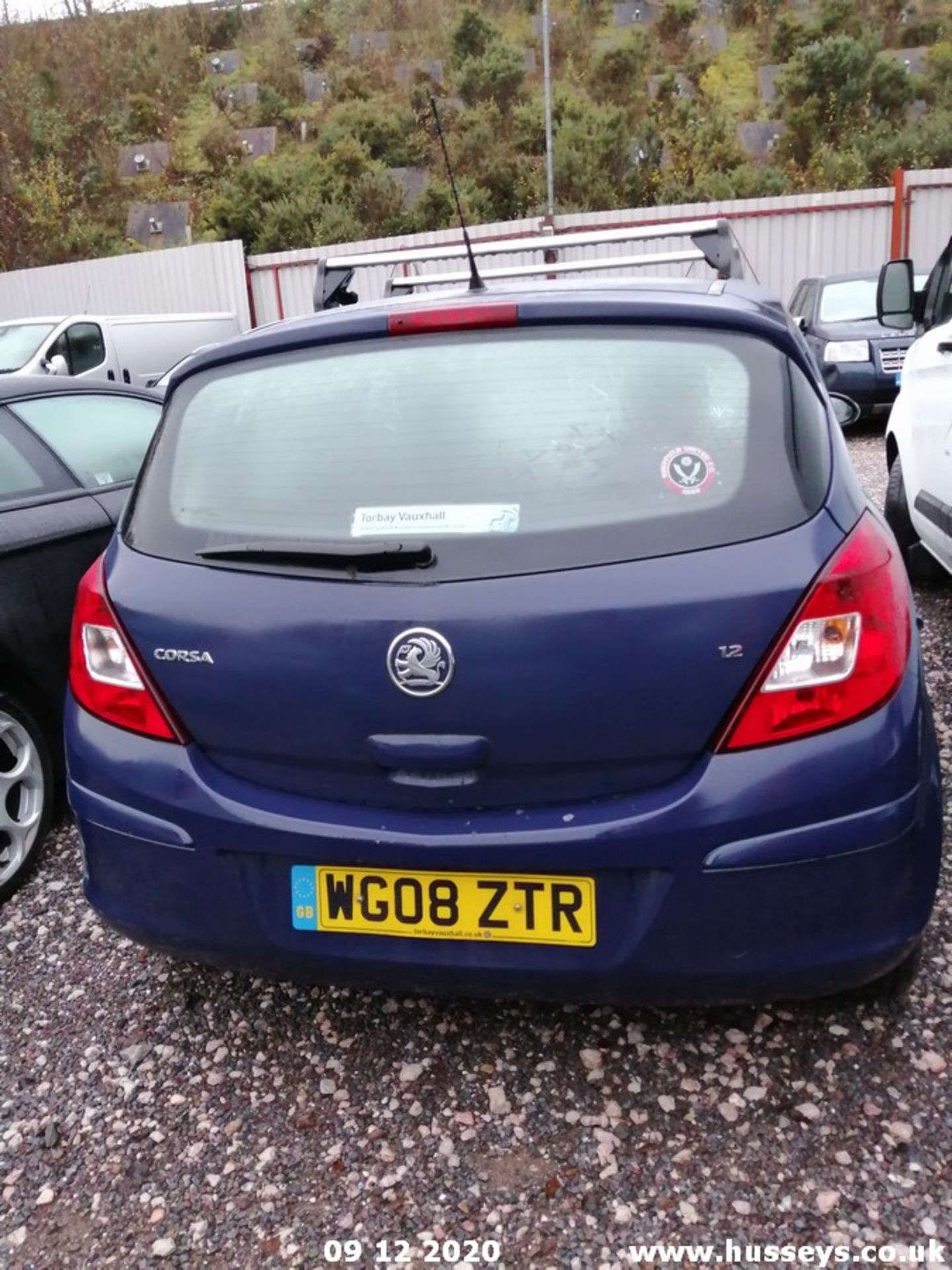 08/08 VAUXHALL CORSA LIFE A/C - 1229cc 5dr Hatchback (Blue, 132k) - Image 5 of 9