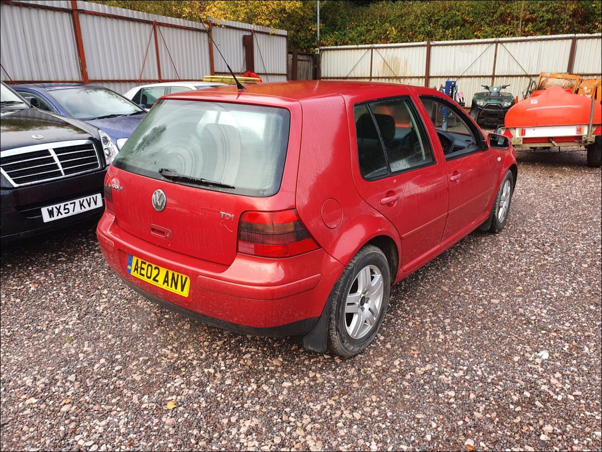 02/02 VOLKSWAGEN GOLF GT TDI - 1896cc 5dr Hatchback (Red, 165k) - Image 11 of 11