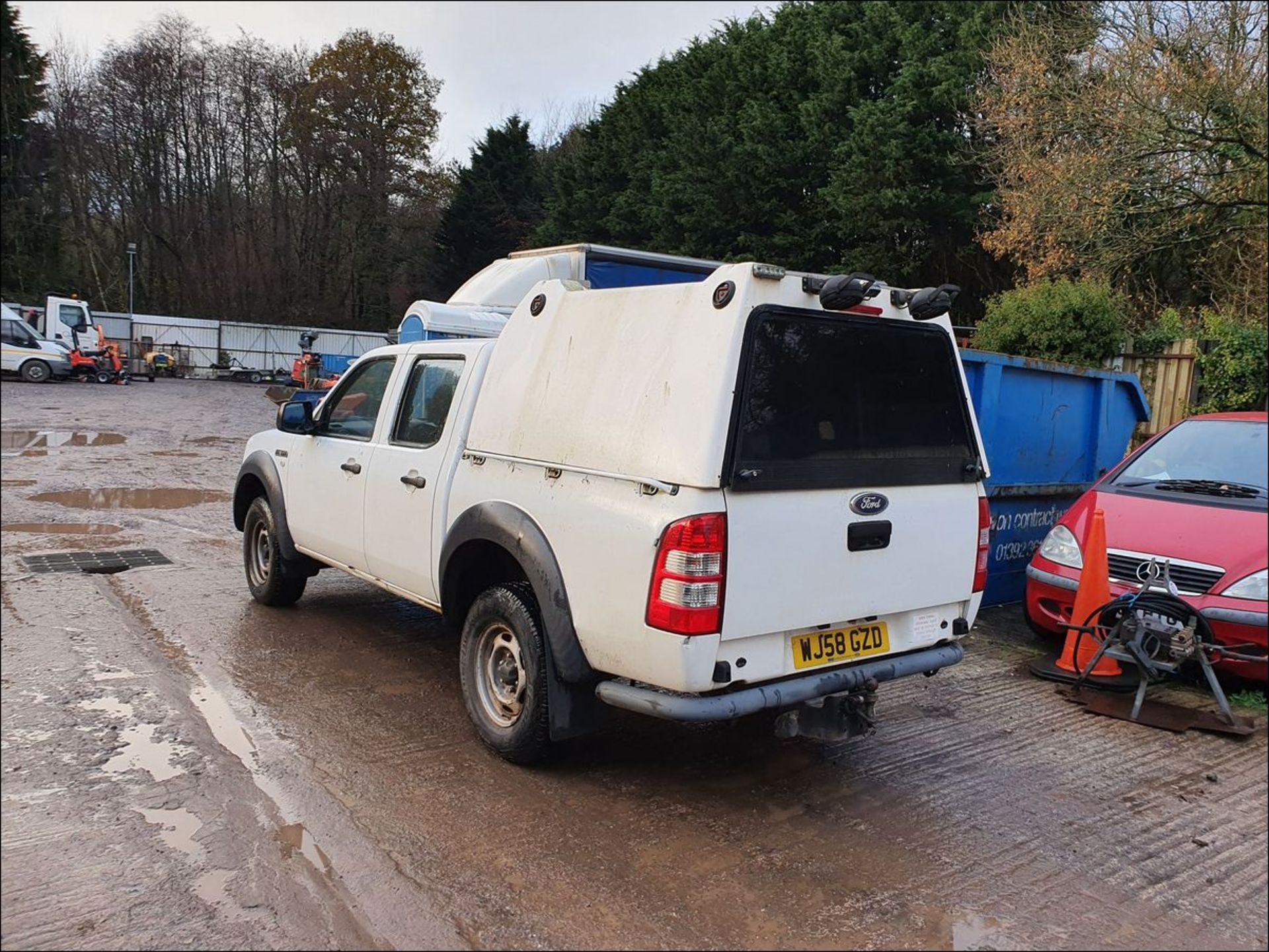 08/58 FORD RANGER D/C 4WD - 2500cc 4dr Pickup (White, 45k) - Image 12 of 14