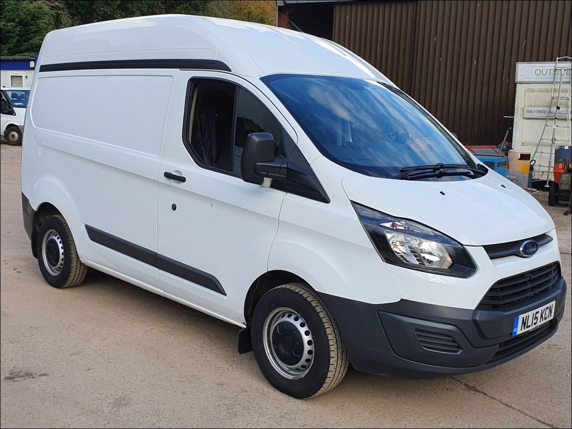 15/15 FORD TRANSIT CUSTOM 290 ECO-TE - 2198cc 5dr Van (White, 60k)