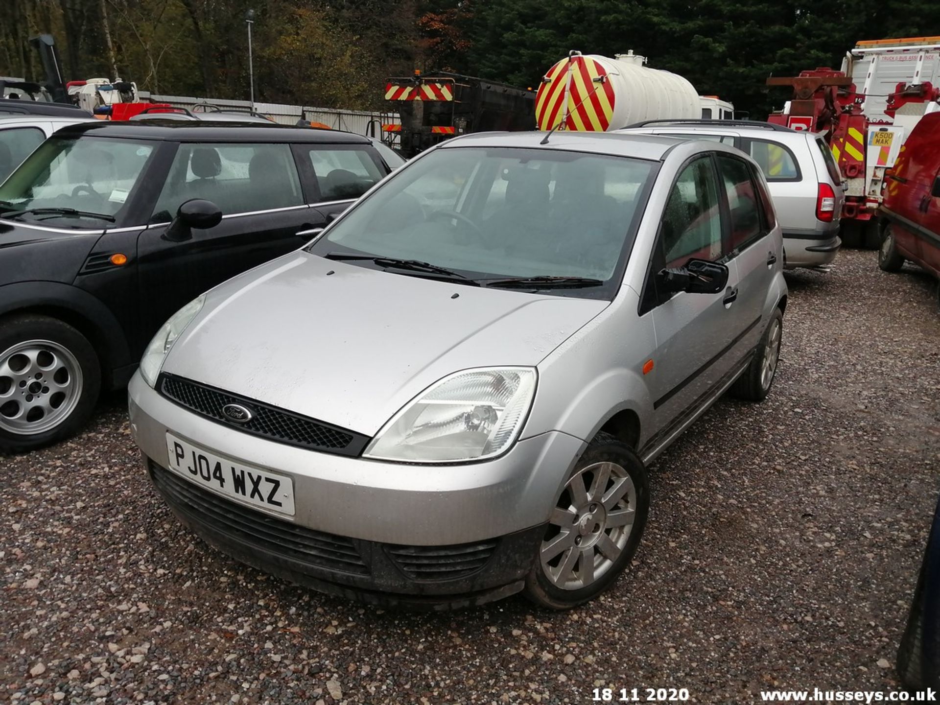 04/04 FORD FIESTA LX - 1242cc 5dr Hatchback (Silver, 115k)