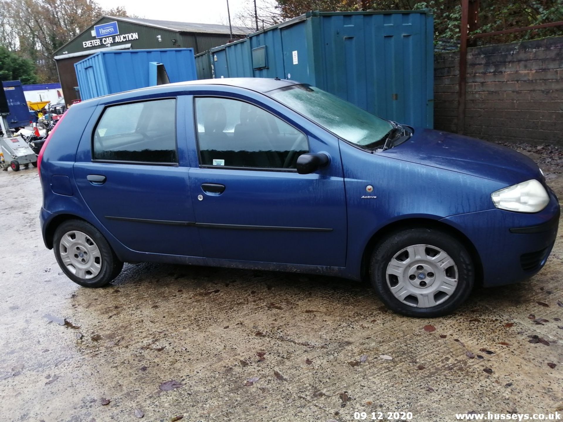 04/04 FIAT PUNTO ACTIVE 8V - 1242cc 5dr Hatchback (Blue, 165k) - Image 3 of 11