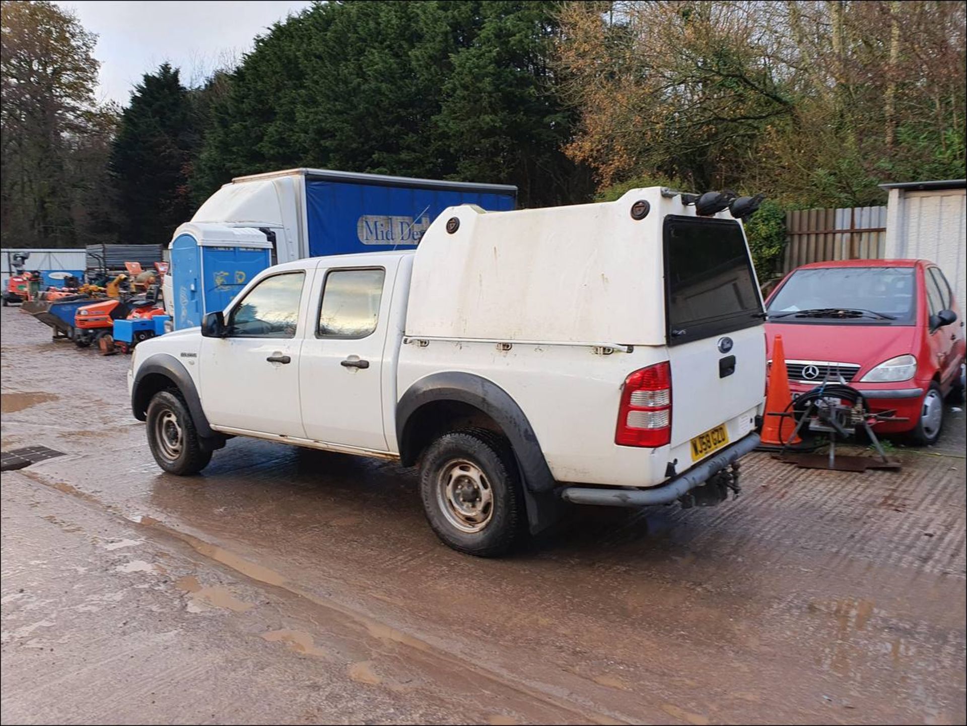 08/58 FORD RANGER D/C 4WD - 2500cc 4dr Pickup (White, 45k) - Image 2 of 14