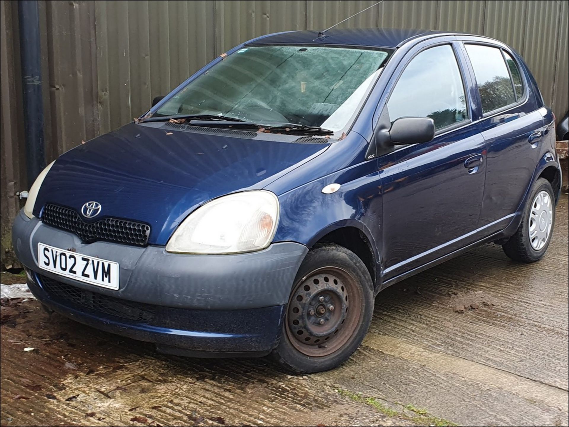 02/02 TOYOTA YARIS GS - 998cc 5dr Hatchback (Blue, 101k)